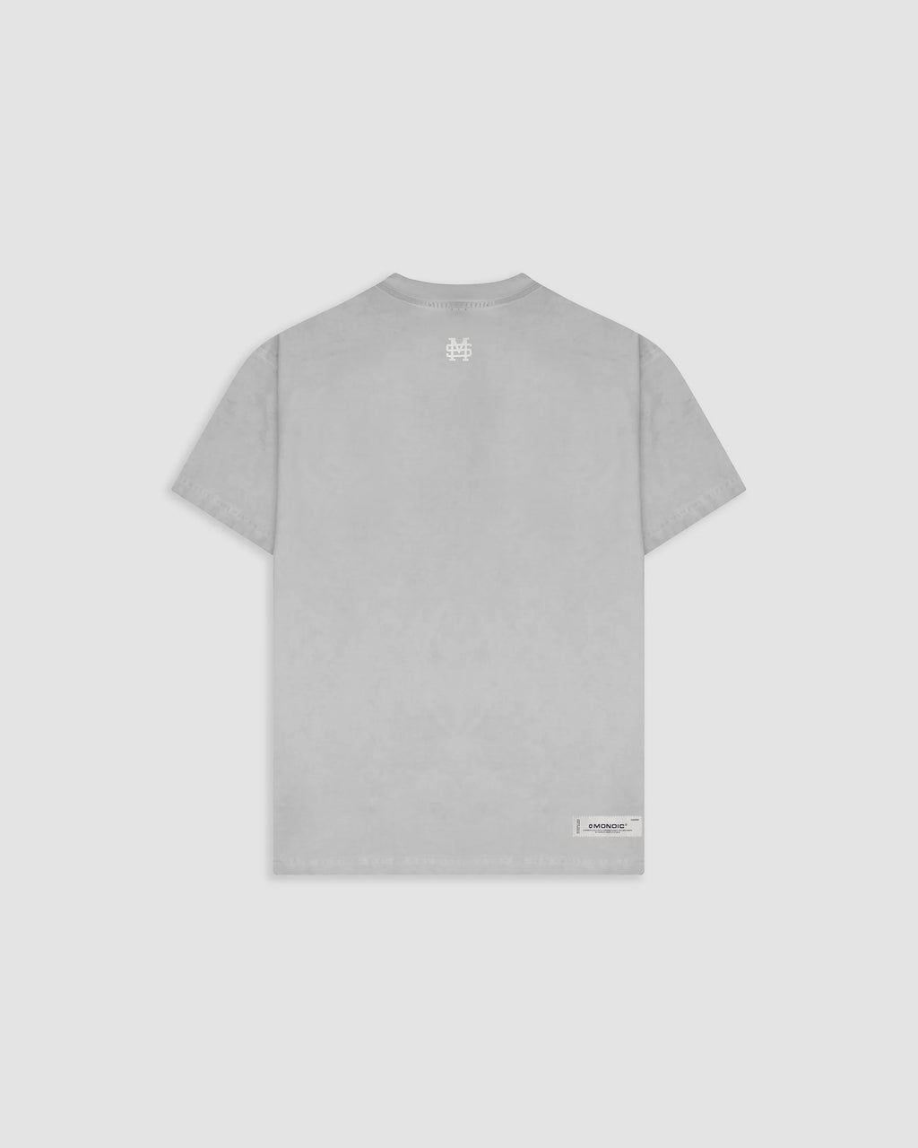 Monoic Camiseta Oversized Básica V2 - Gris Desgastado