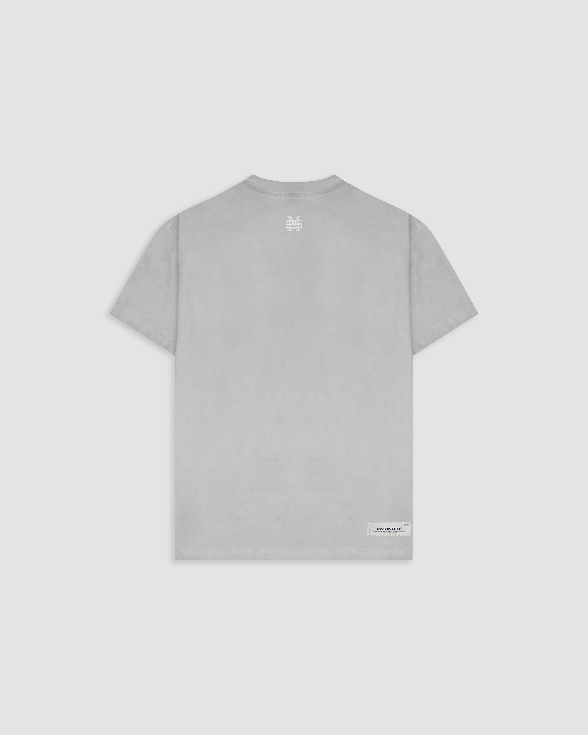Monoic Camiseta Oversized Básica V2 - Gris Desgastado