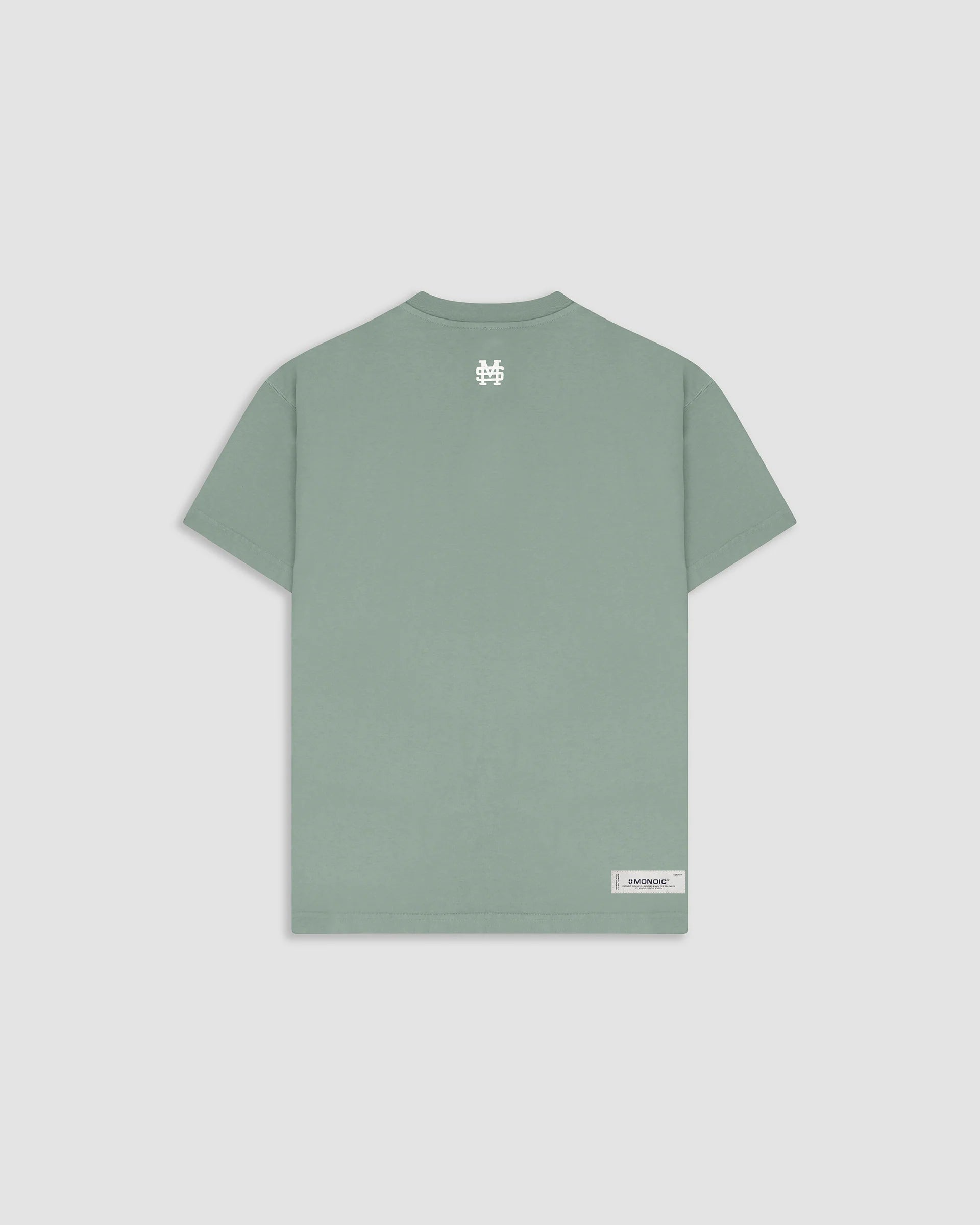 Monoic Camiseta Oversized Básica V2 - Verde Menta