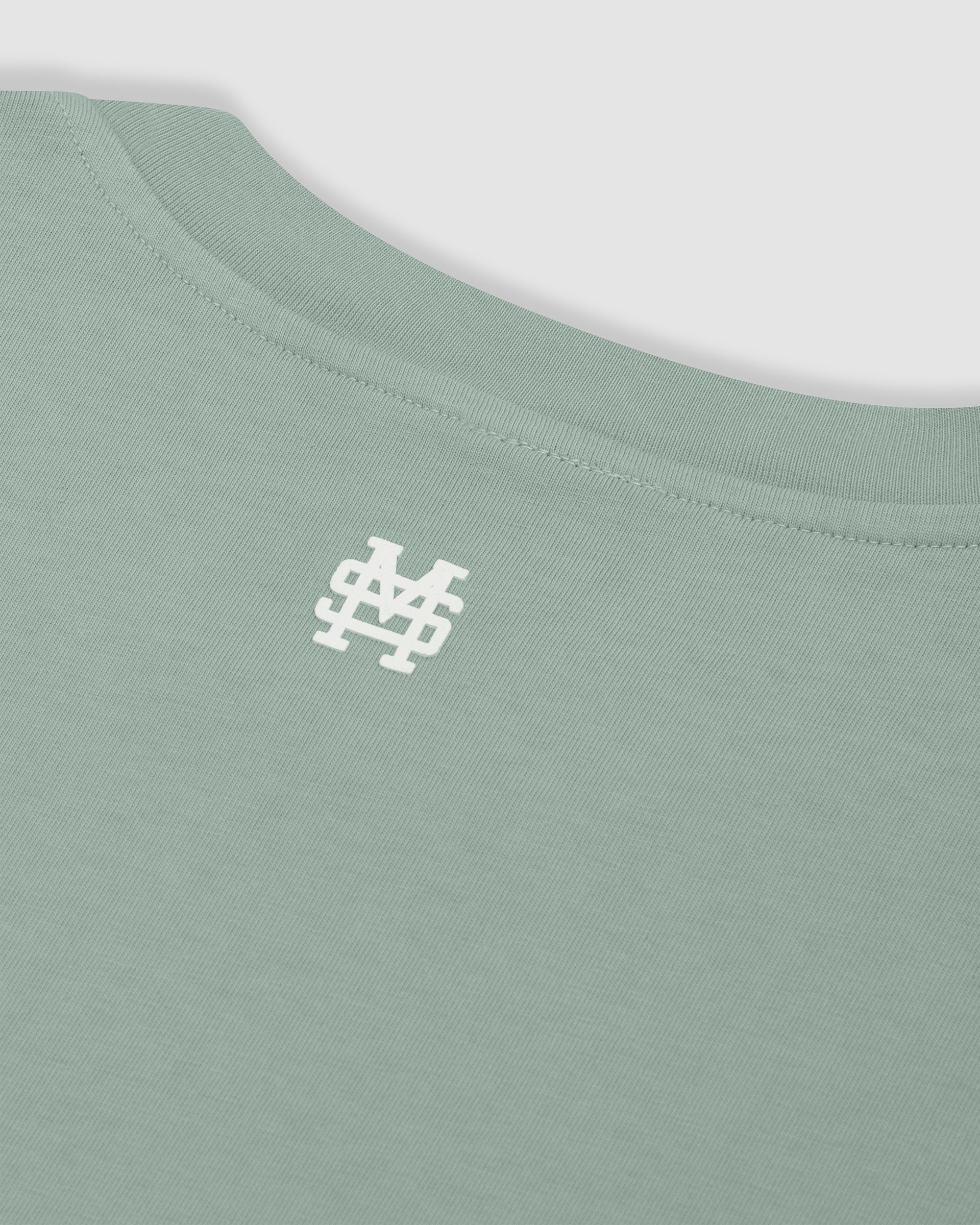 Monoic Camiseta Boxy Fit Básica V2 - Verde Menta