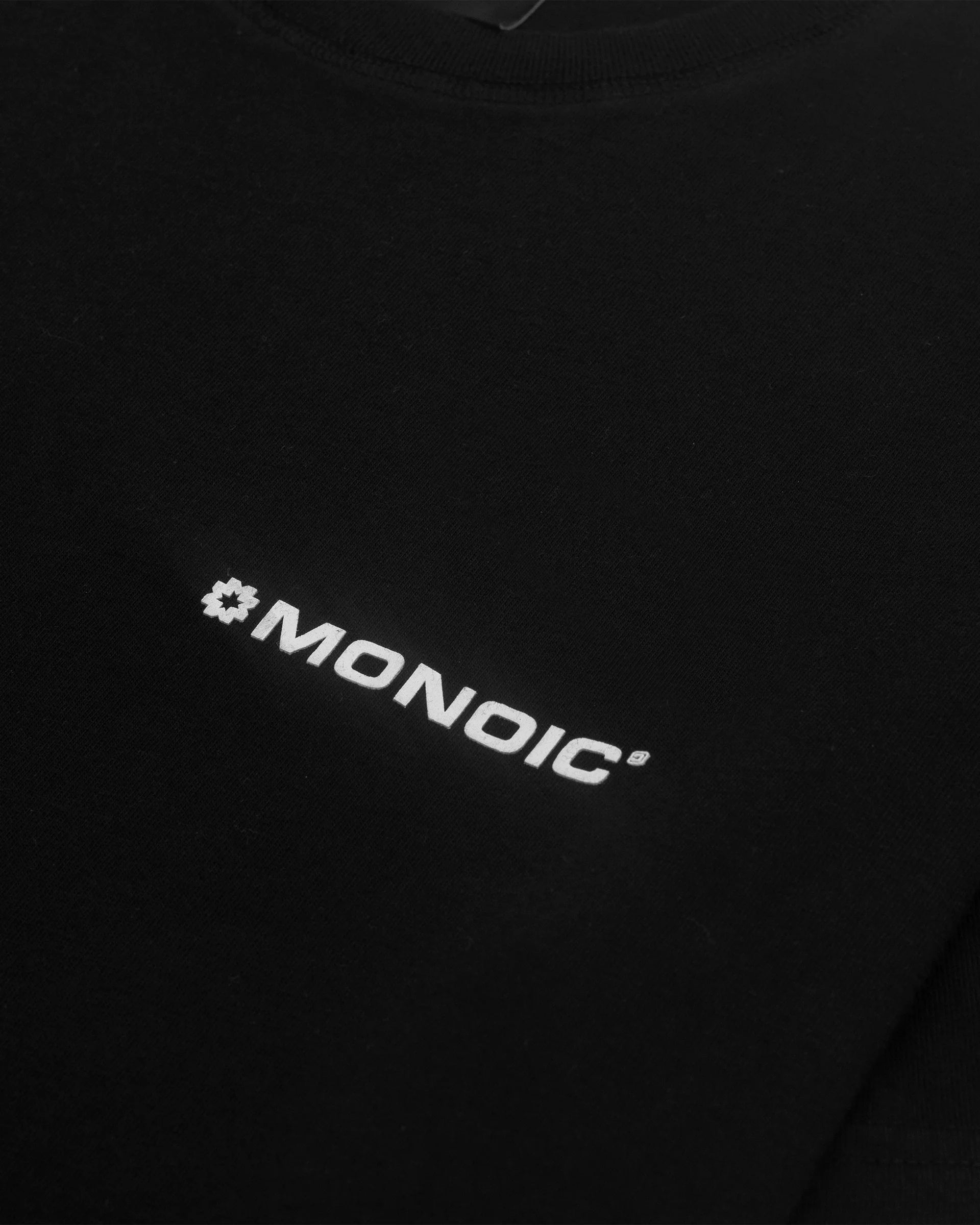 Monoic Camiseta Regular Fit Básica V2 - Negro Oscuro