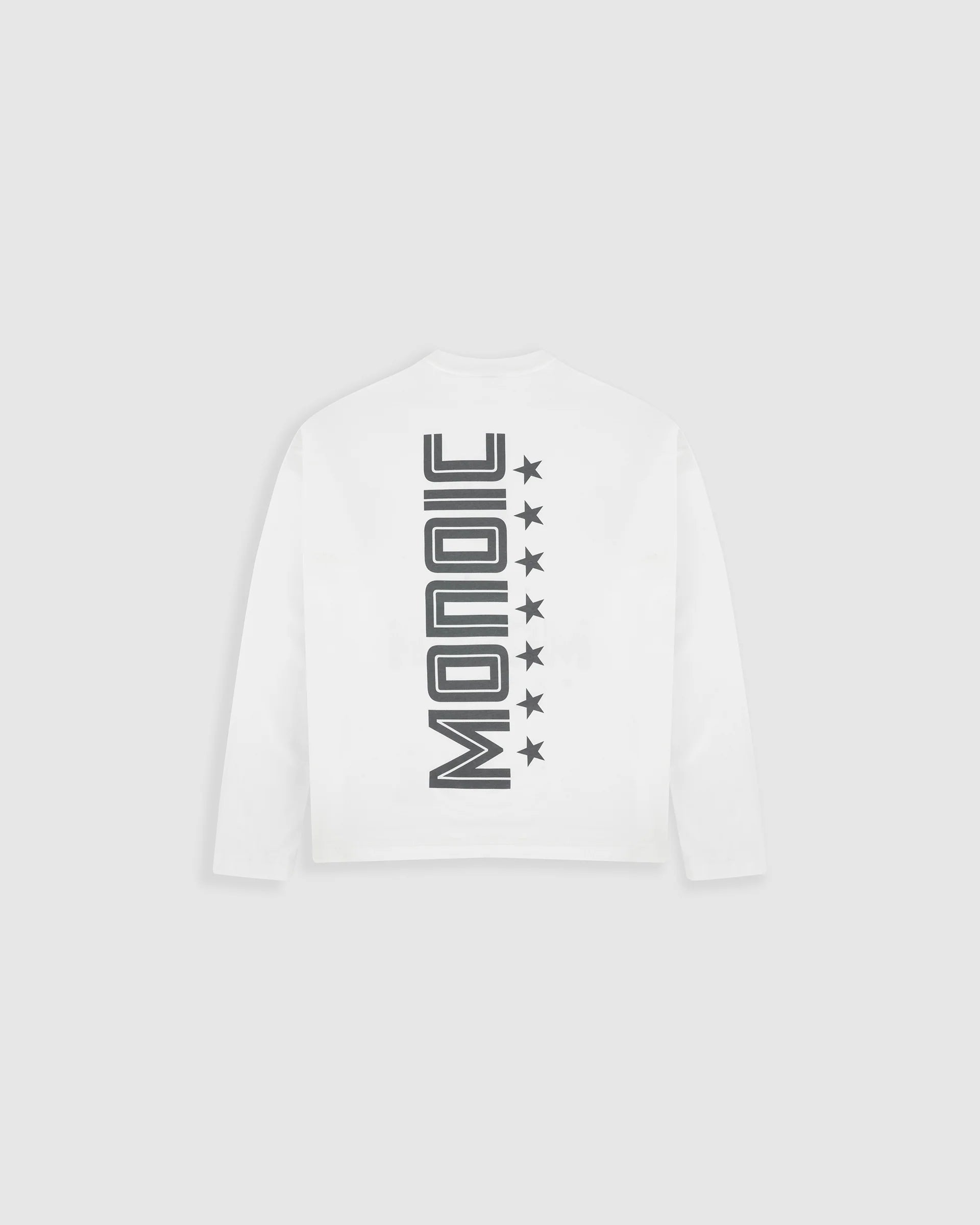 Monoic Camiseta Oversized Shield Long Sleeve - Off White