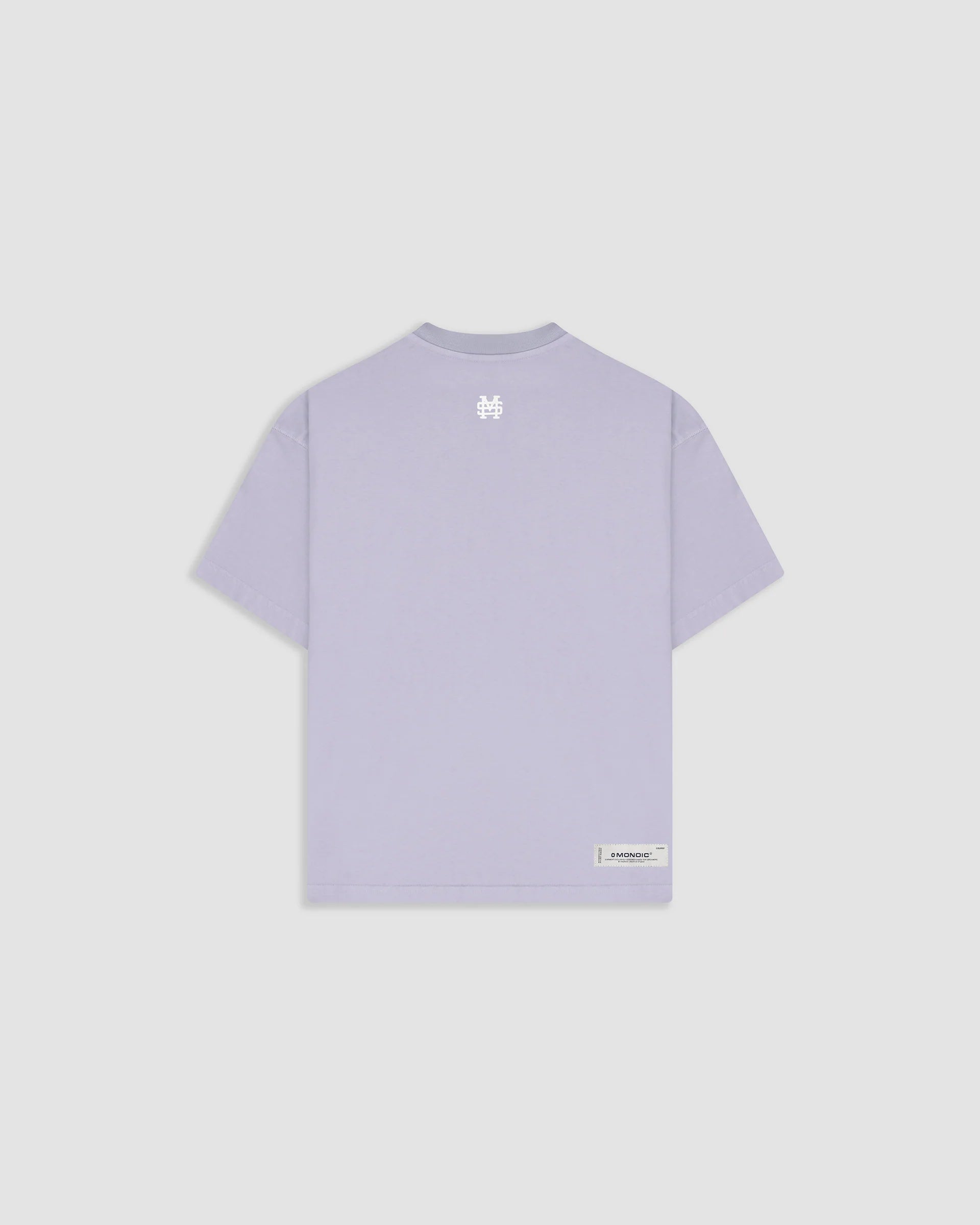 Monoic Camiseta Boxy Fit Básica V2 - Lila