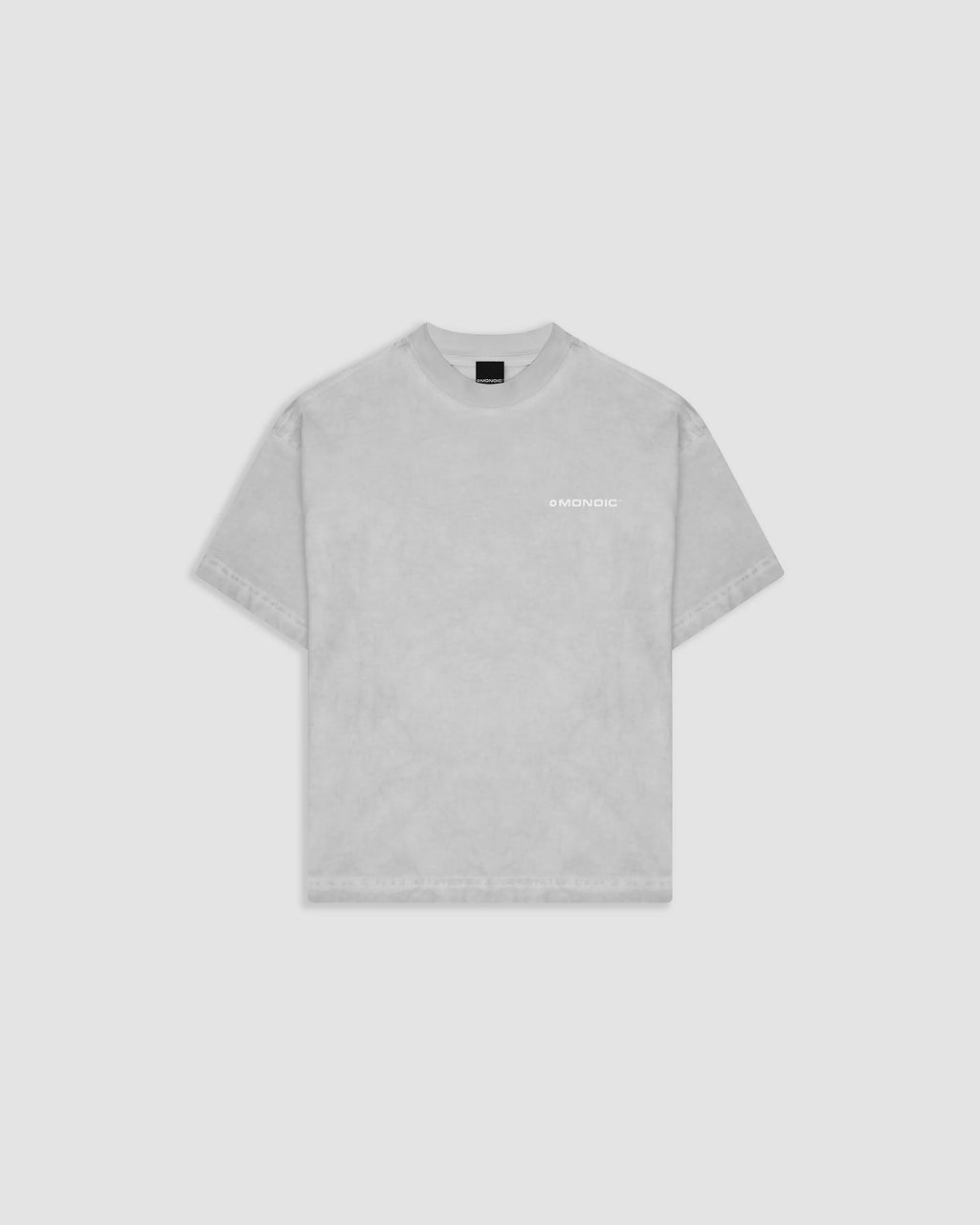 Monoic Camiseta Boxy Fit Básica V2 - Gris Desgastado