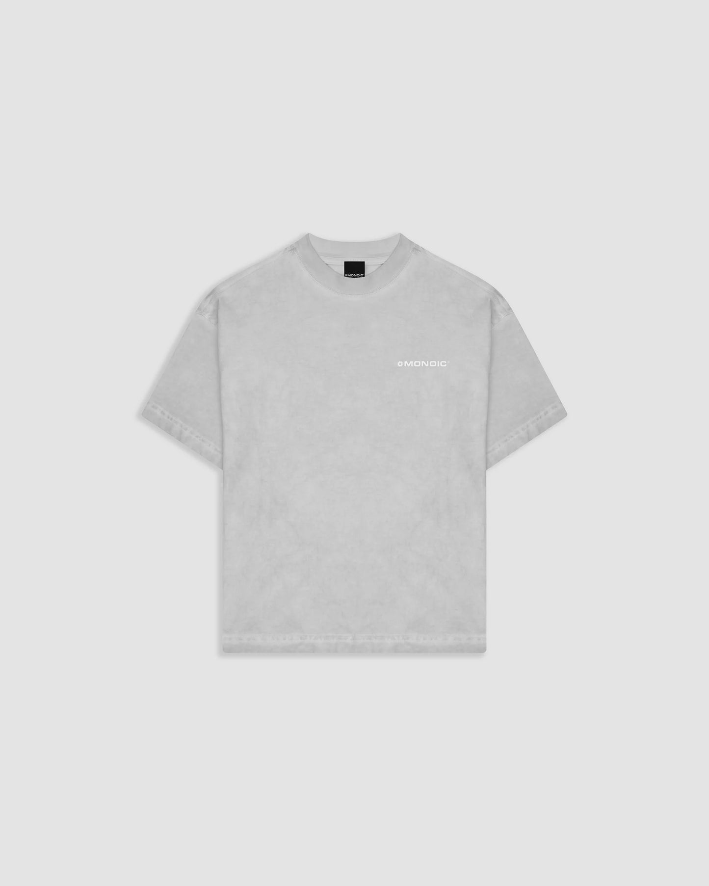 Monoic Camiseta Boxy Fit Básica V2 - Gris Desgastado