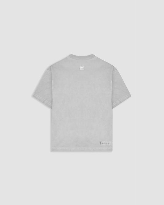 Monoic Camiseta Boxy Fit Básica V2 - Gris Desgastado
