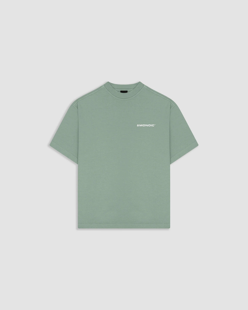 Monoic Camiseta Boxy Fit Básica V2 - Verde Menta