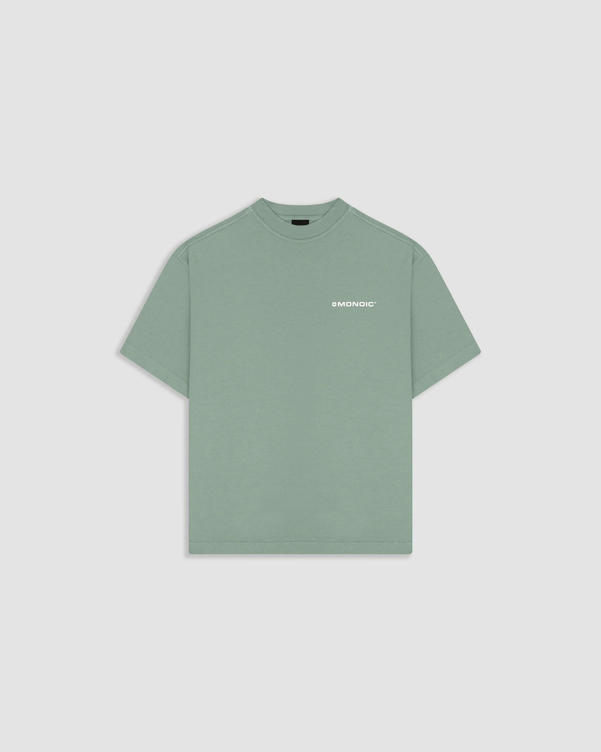 Monoic Camiseta Boxy Fit Básica V2 - Verde Menta