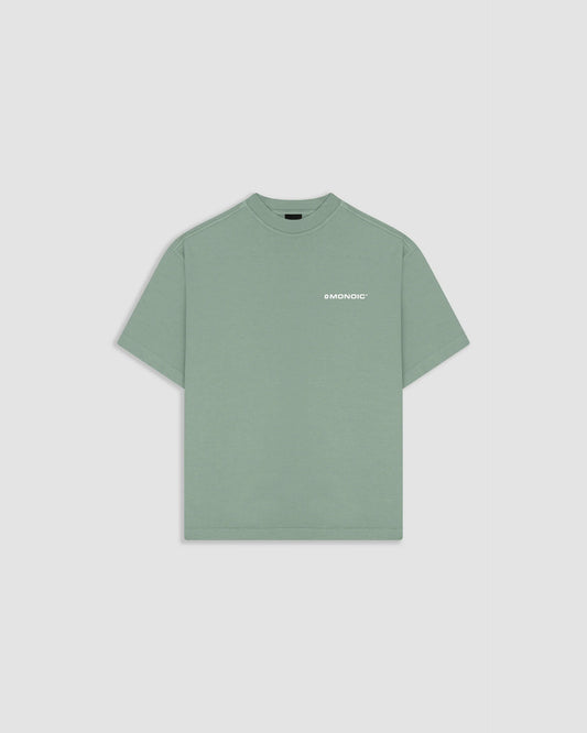 Monoic Camiseta Boxy Fit Básica V2 - Verde Menta