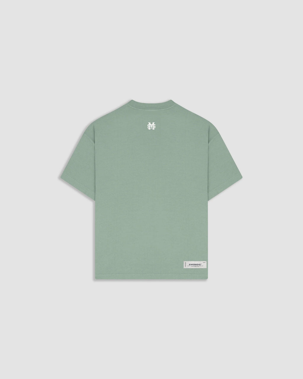 Monoic Camiseta Boxy Fit Básica V2 - Verde Menta