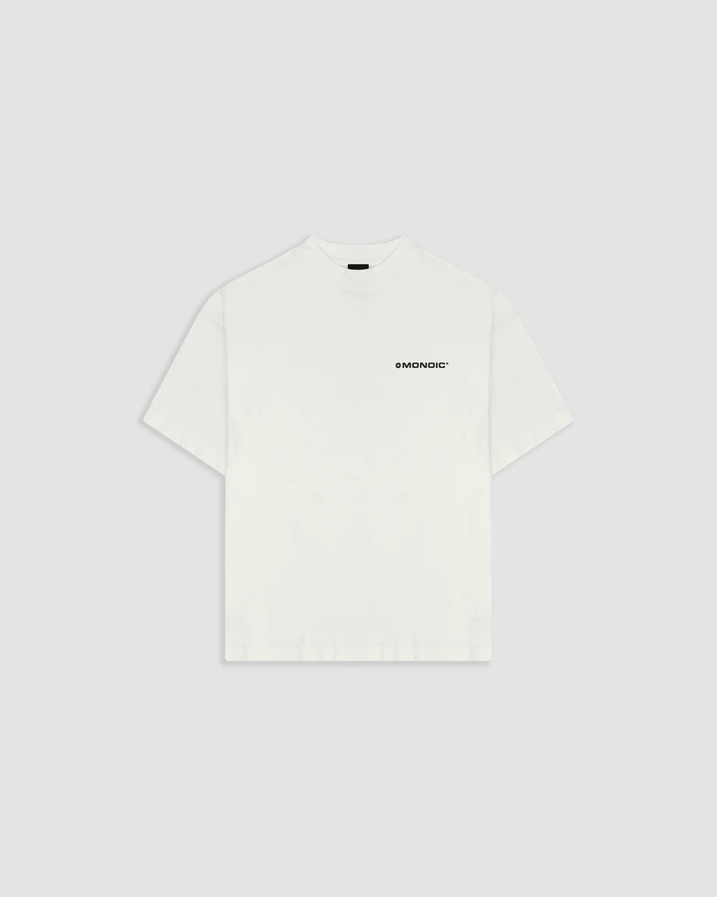 Monoic Camiseta Boxy Fit Básica V2 - Off White