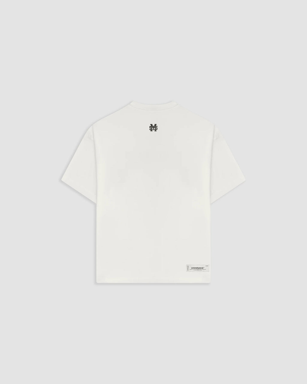 Monoic Camiseta Boxy Fit Básica V2 - Off White