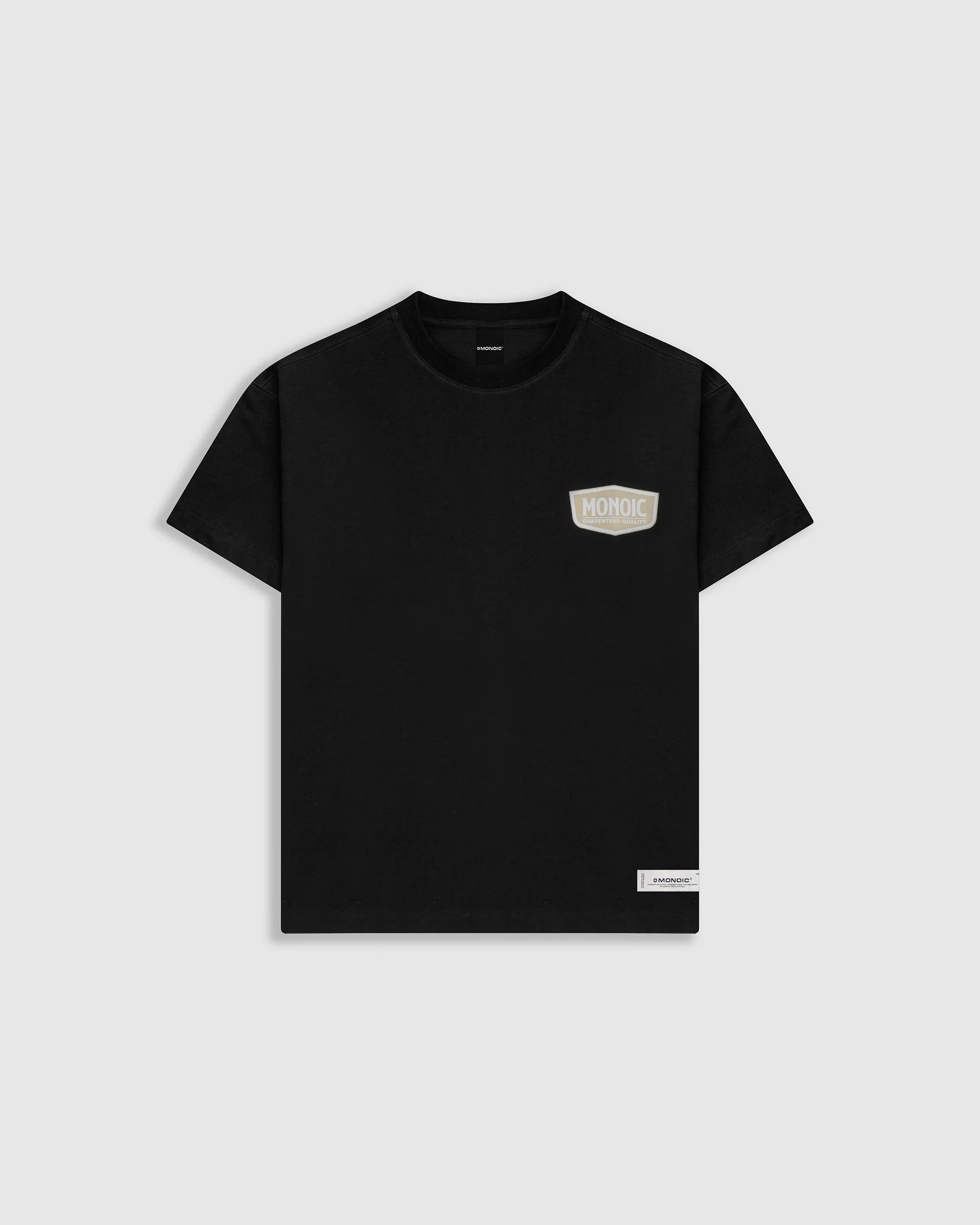 Monoic Camiseta Oversized Rallye - Negro Oscuro