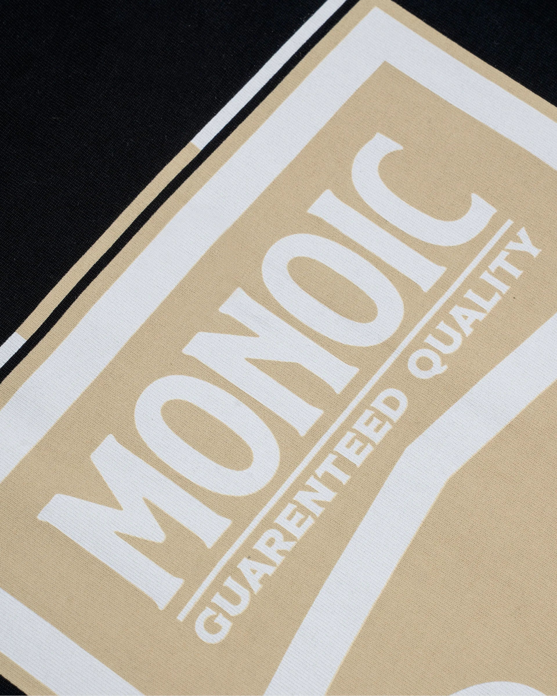 Monoic Camiseta Oversized Rallye - Negro Oscuro