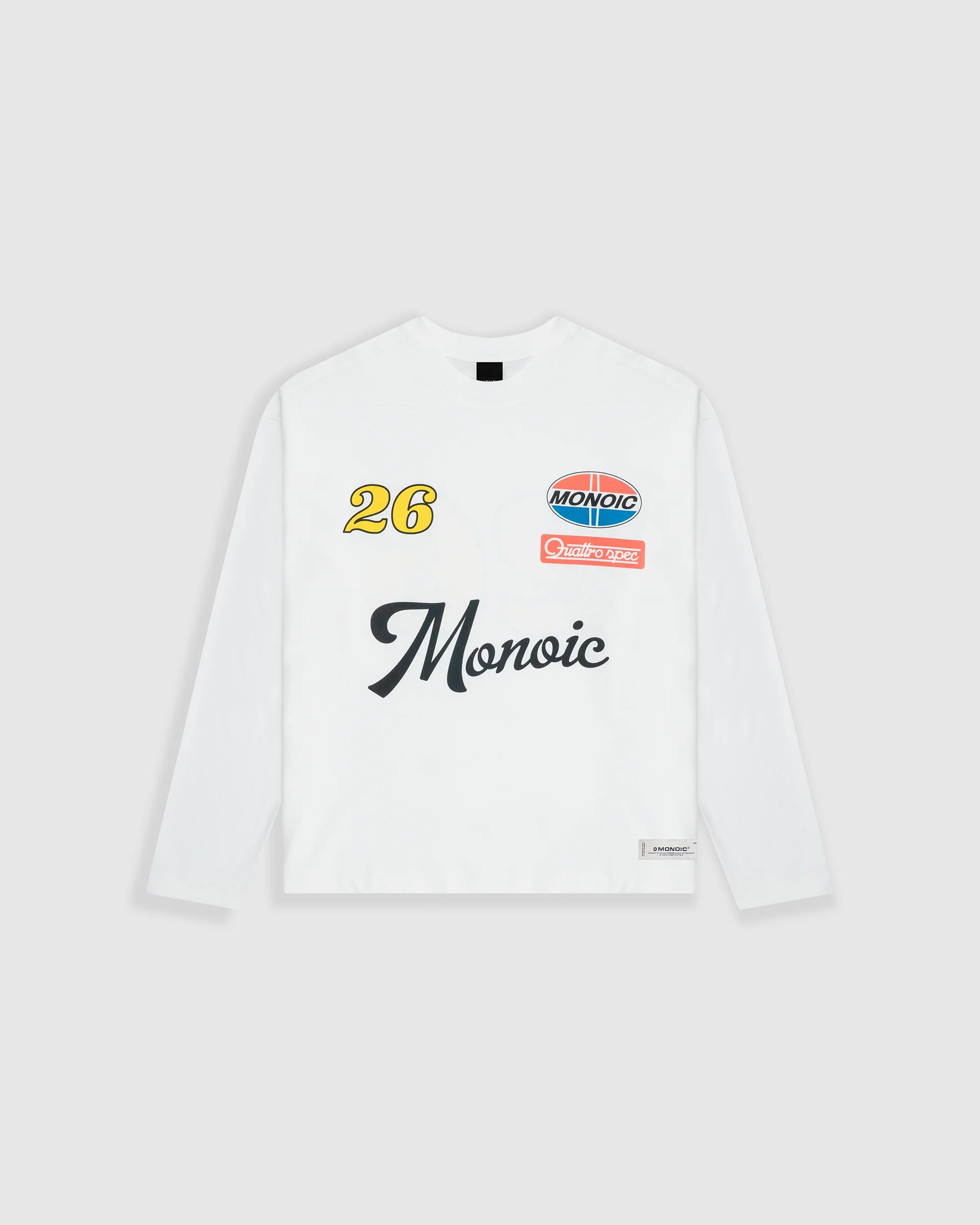 Monoic Camiseta Boxy Fit Long-Sleeve 26 - Cloud Dancer (Exclusive)