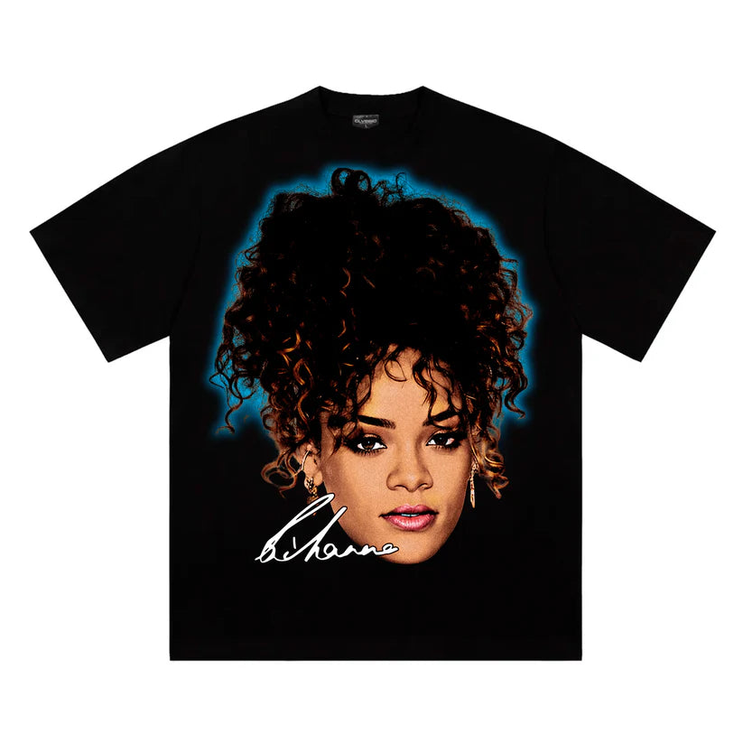 Clvssic rihanna T-shirt black