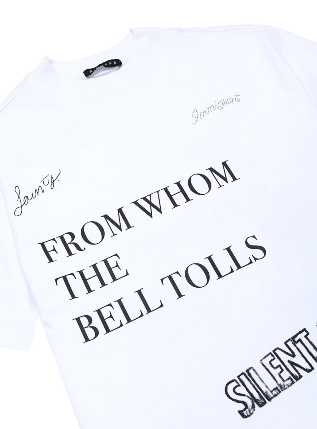 Sinners champagne supernova white t-shirt