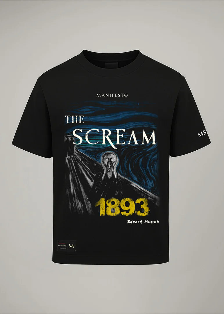 Manifesto Camiseta Regular The Scream