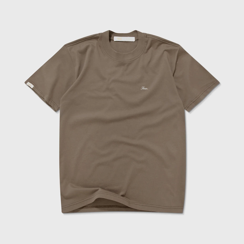 True Signature T-Shirt - Light Brown