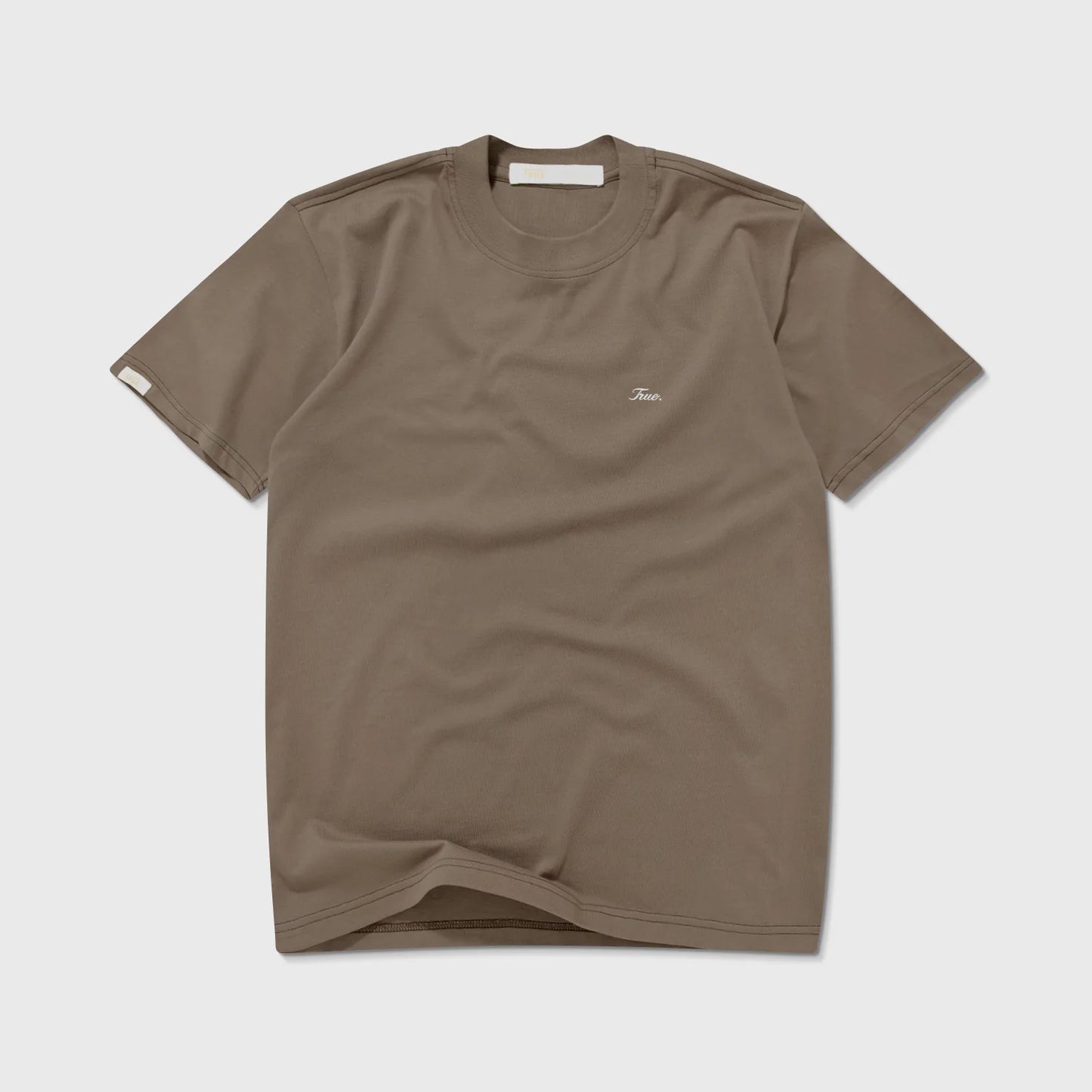 True Signature T-Shirt - Light Brown