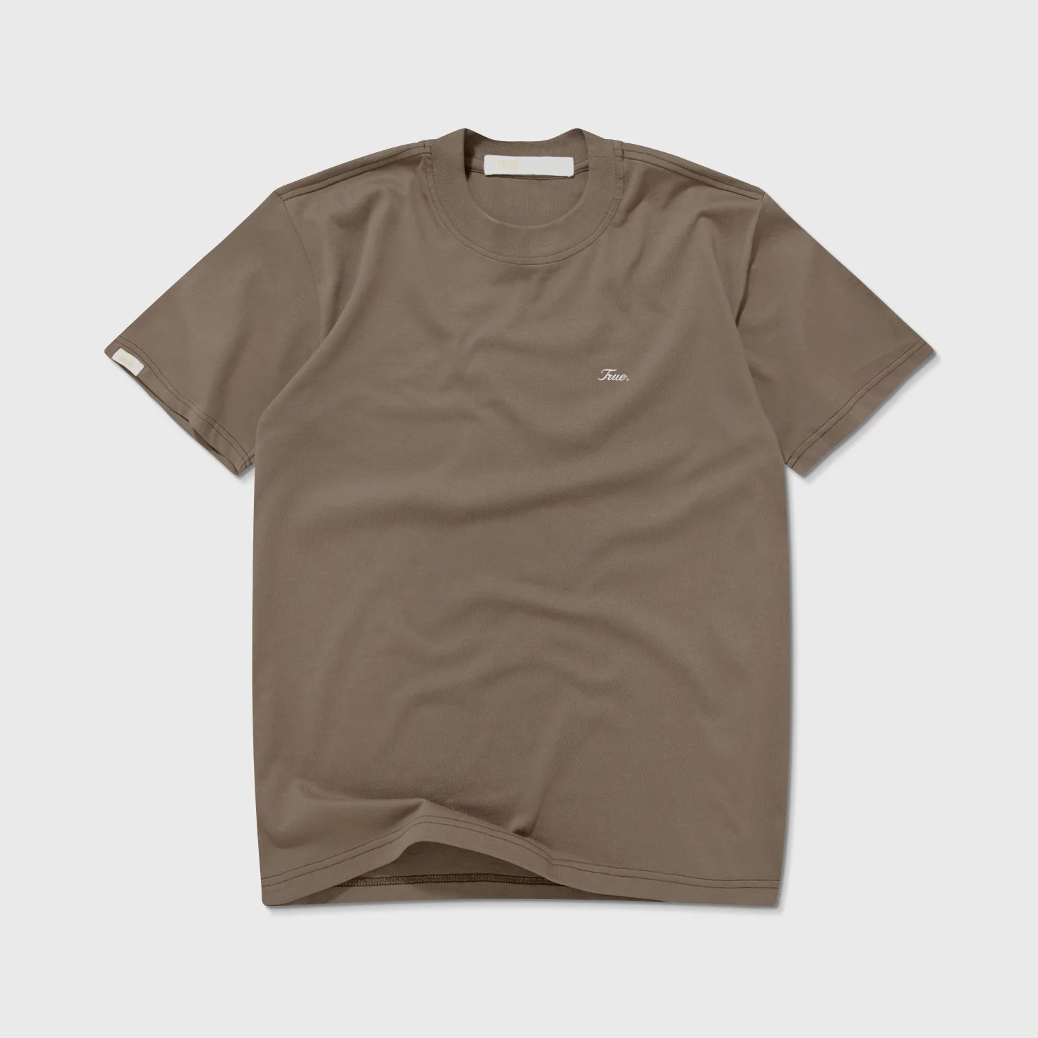True Signature T-Shirt - Light Brown