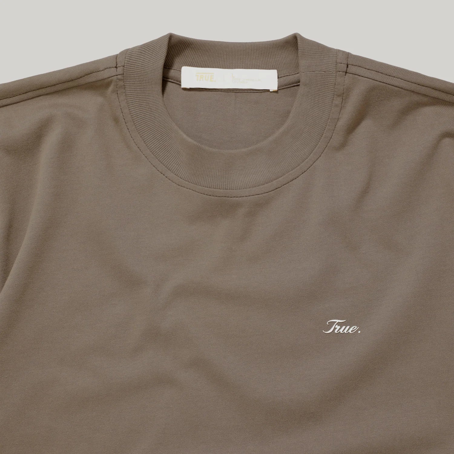 True Signature T-Shirt - Light Brown