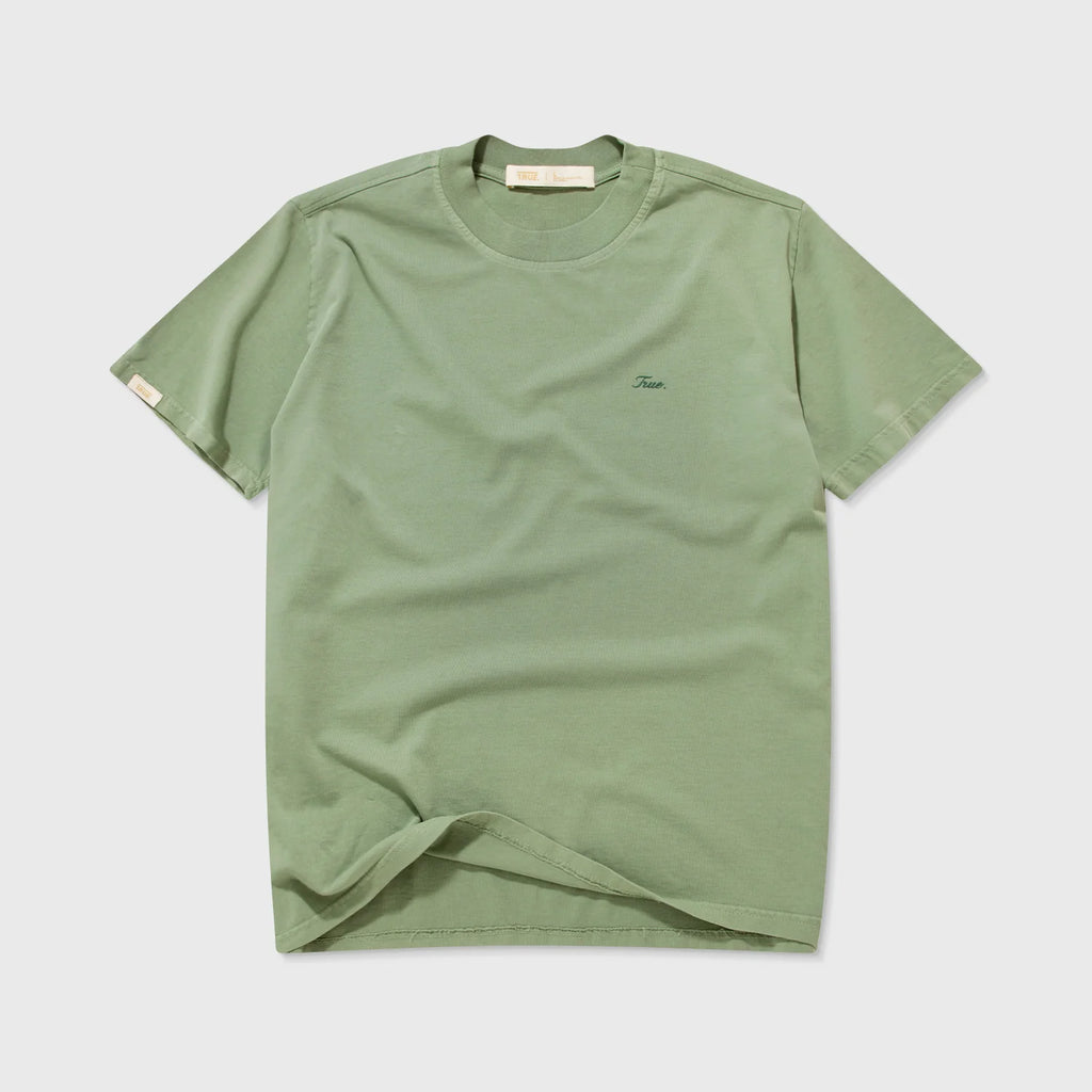 True signature t-shirt - pistachio green