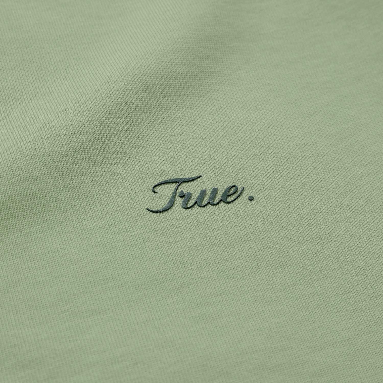 True signature t-shirt - pistachio green