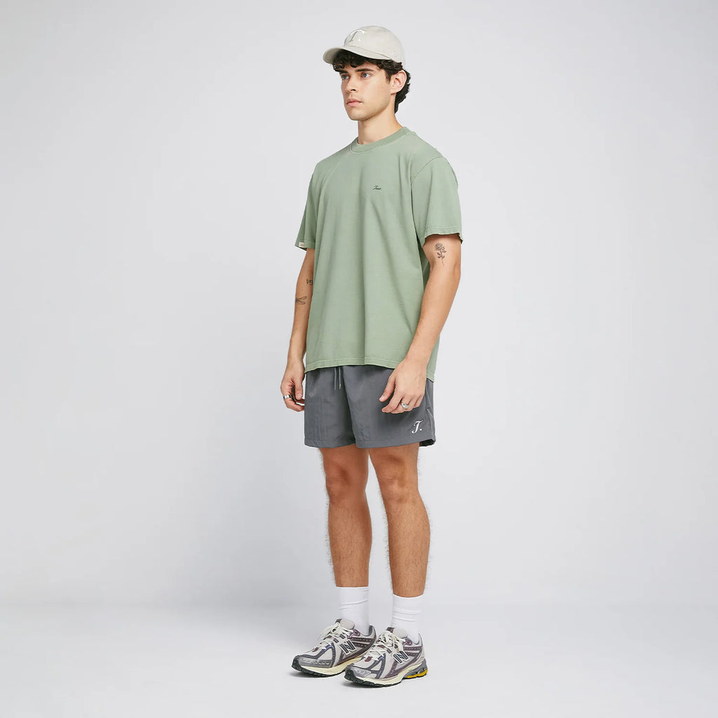 True signature t-shirt - pistachio green