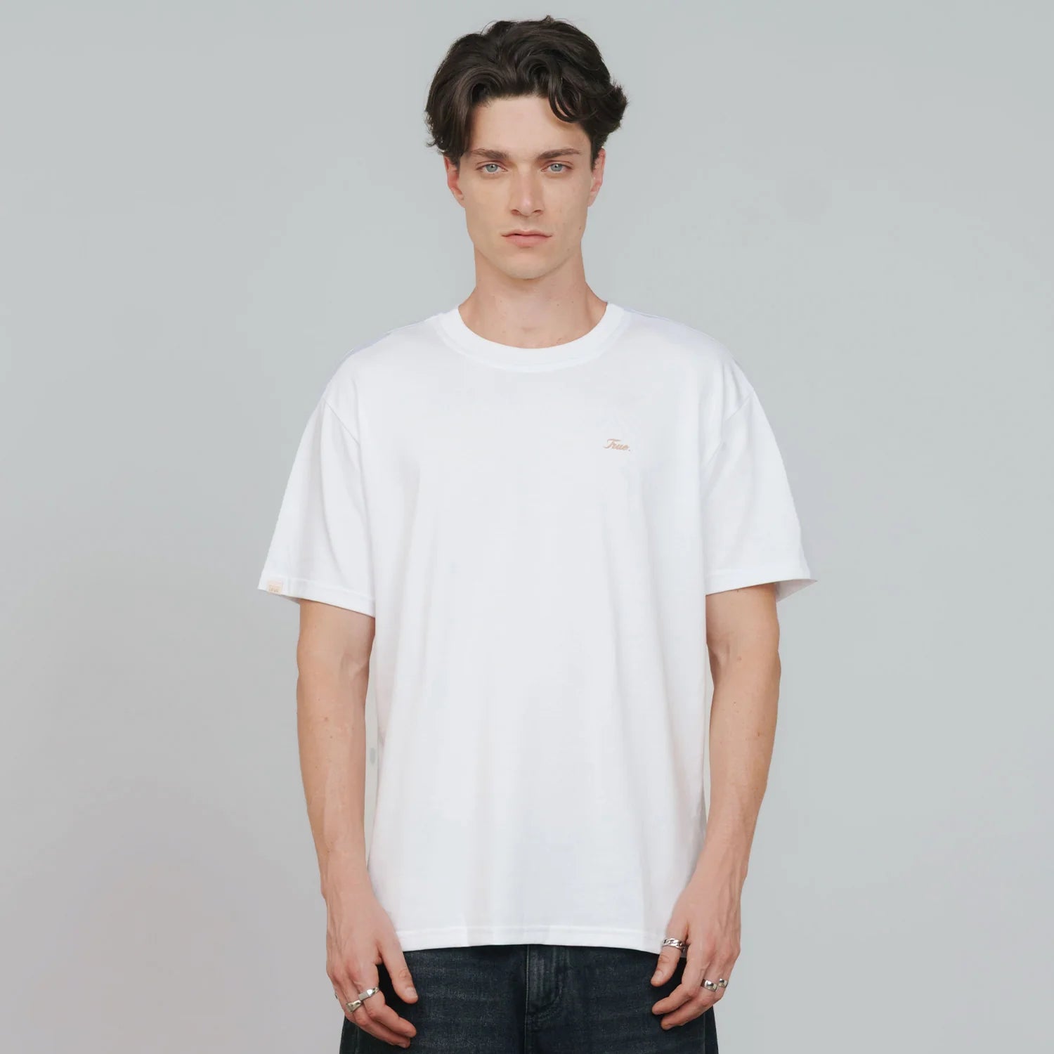 True signature t-shirt - white