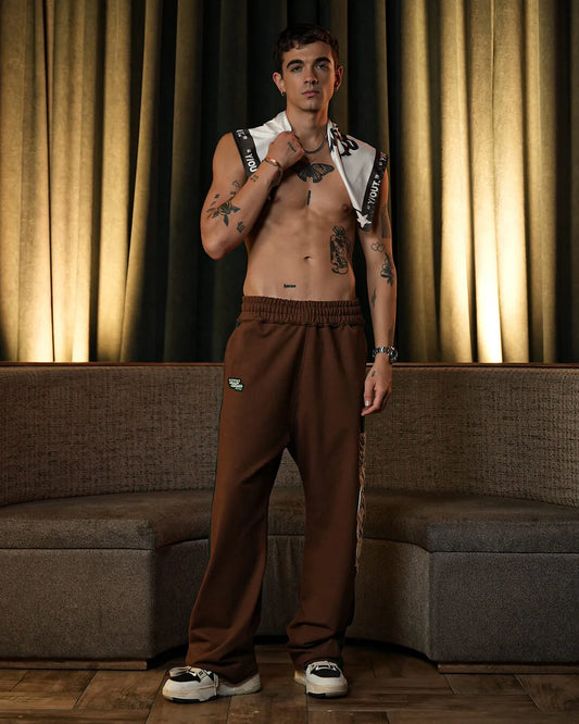 Y/Out VINTAGE pant brown