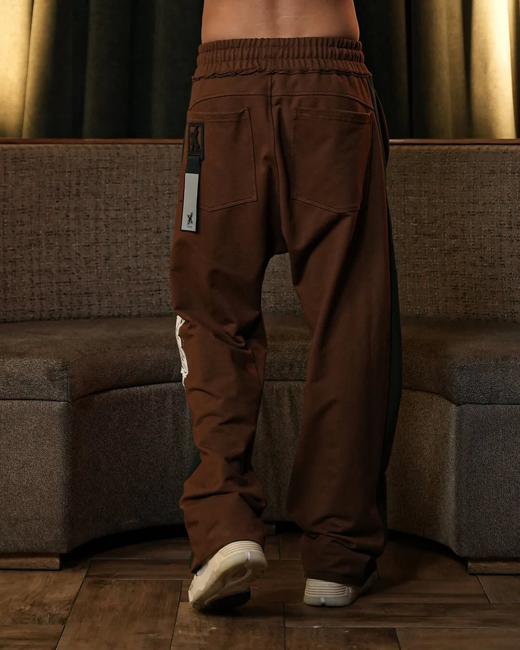 Y/Out VINTAGE pant brown