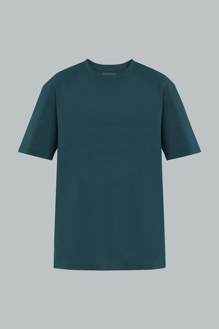 Remanence T-Shirt Cling Verde Marino