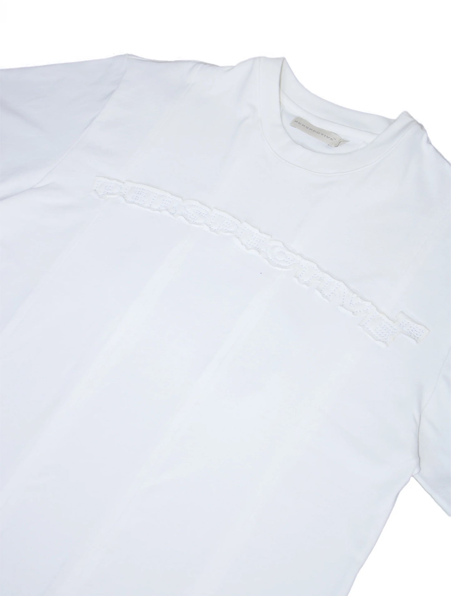 Perspective Unbasic White T- Shirt 03