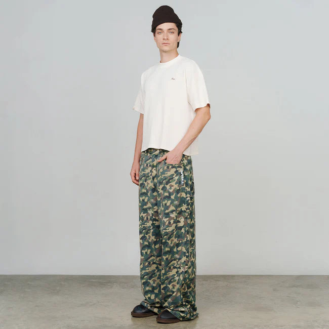 True Textured Boxy Tee - Cream