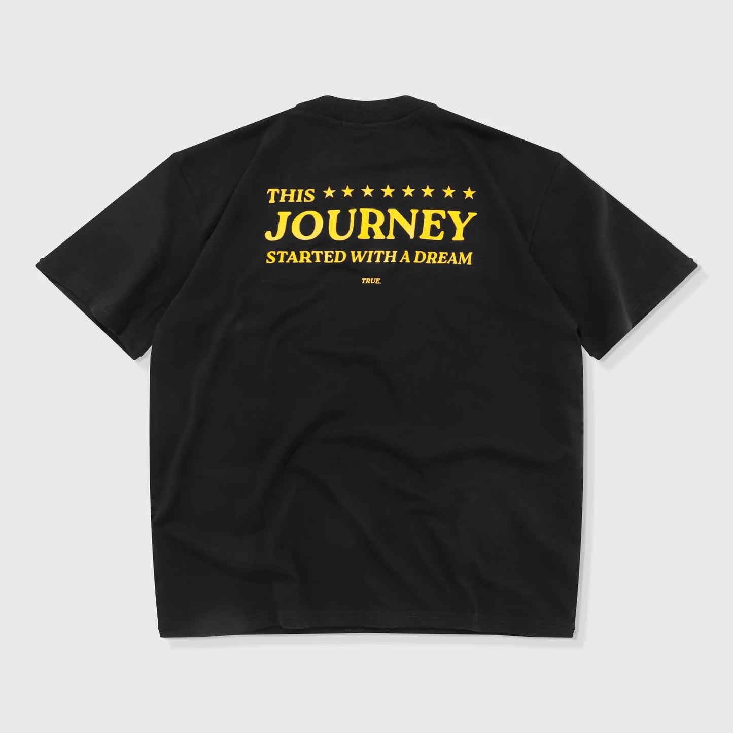 True The Journey Oversized T-Shirt - Black