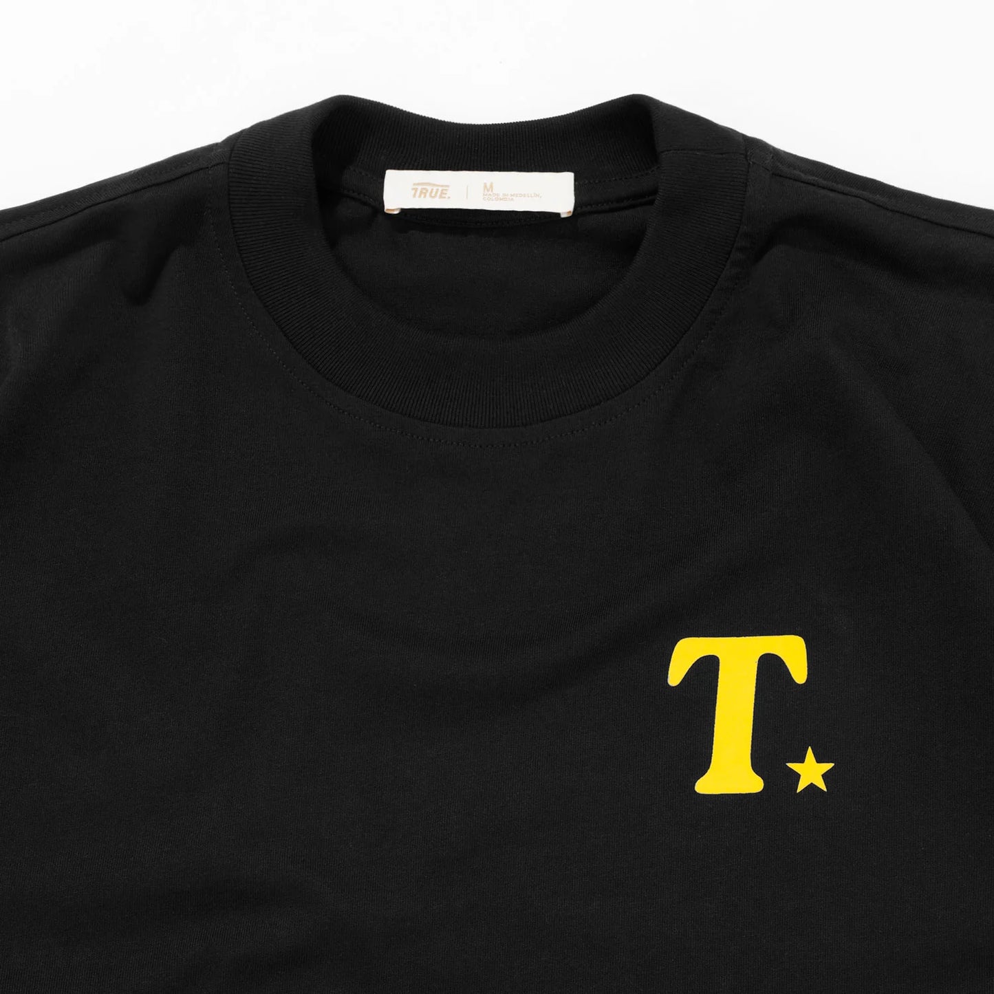 True The Journey Oversized T-Shirt - Black