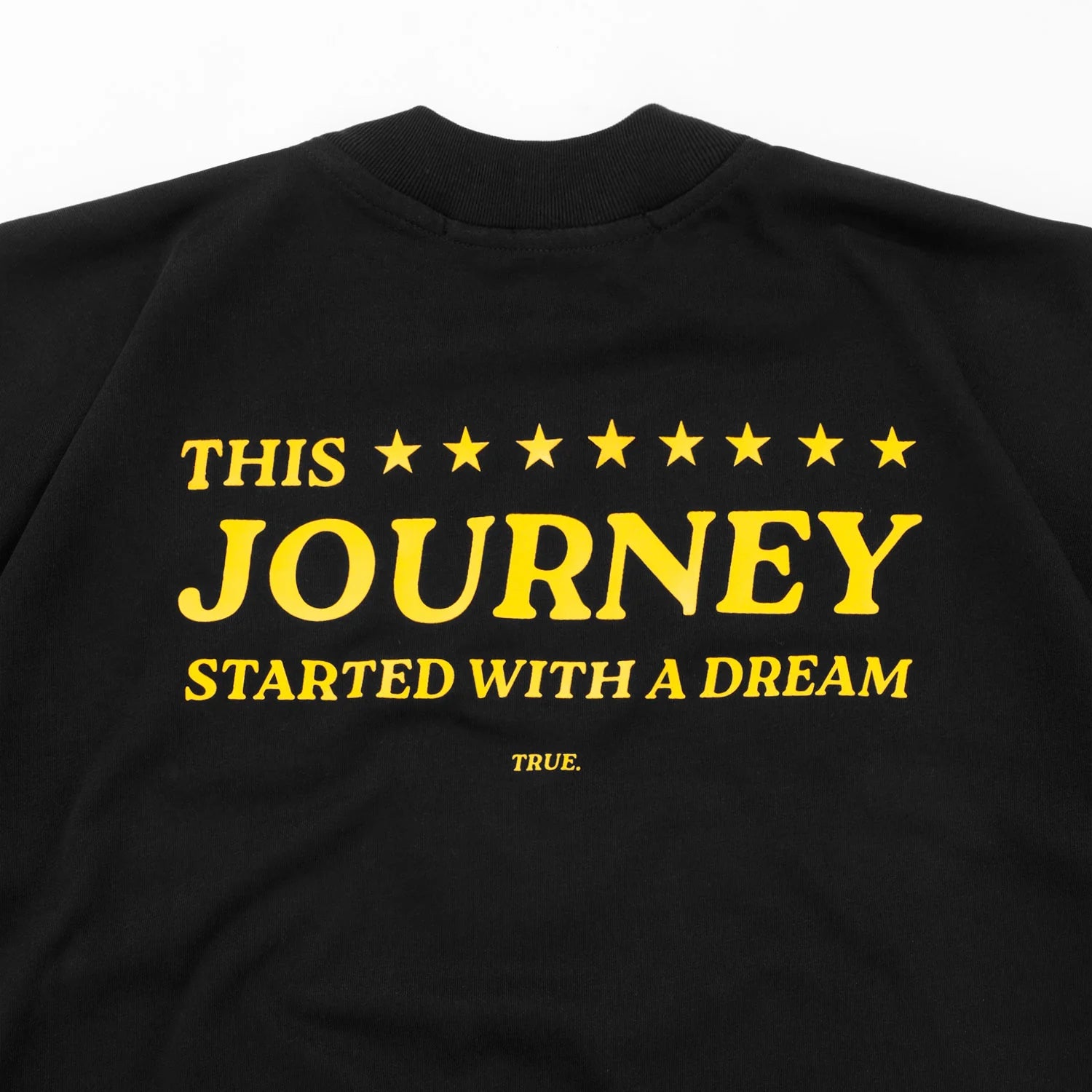True The Journey Oversized T-Shirt - Black