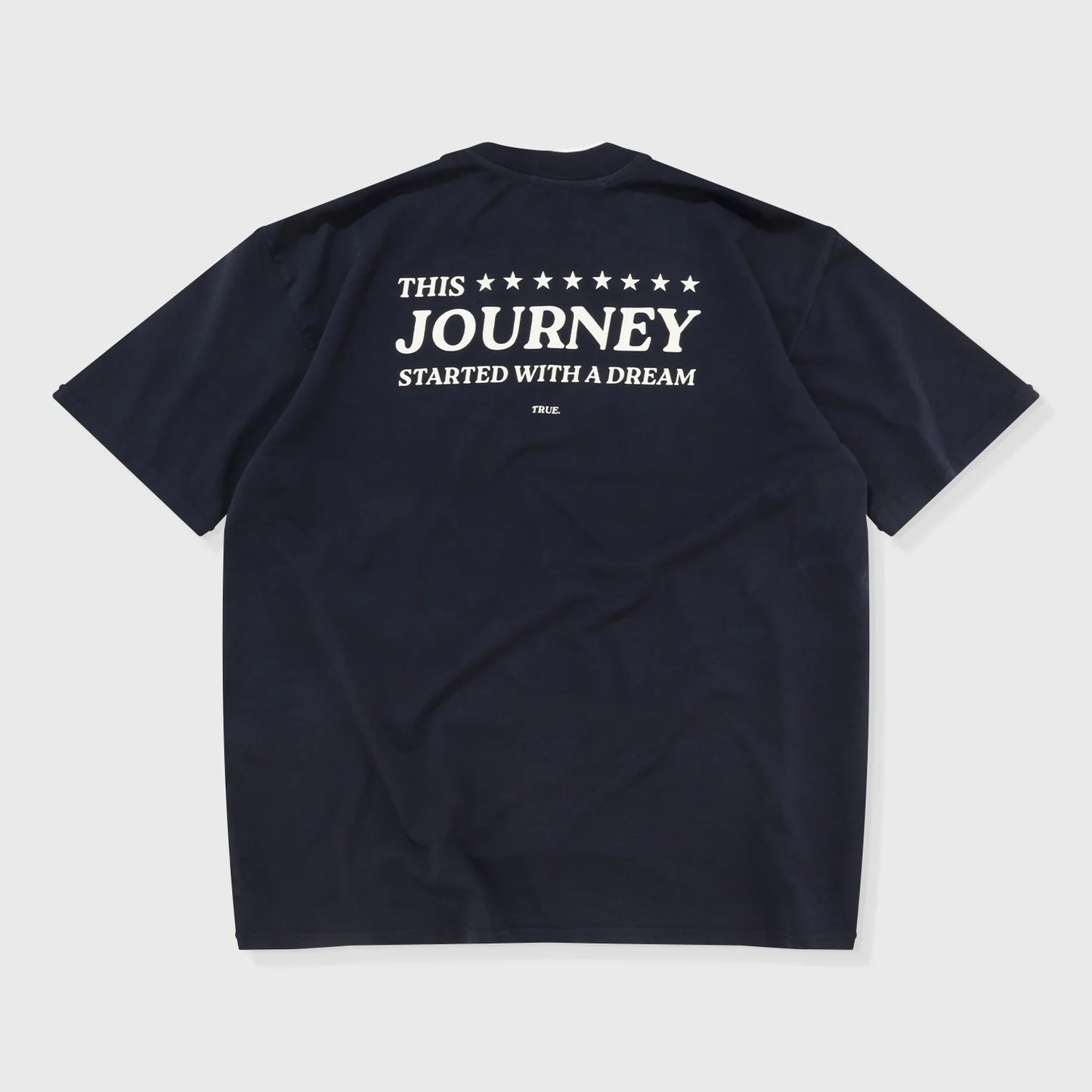 True The Journey Oversized T-Shirt - Dark Blue
