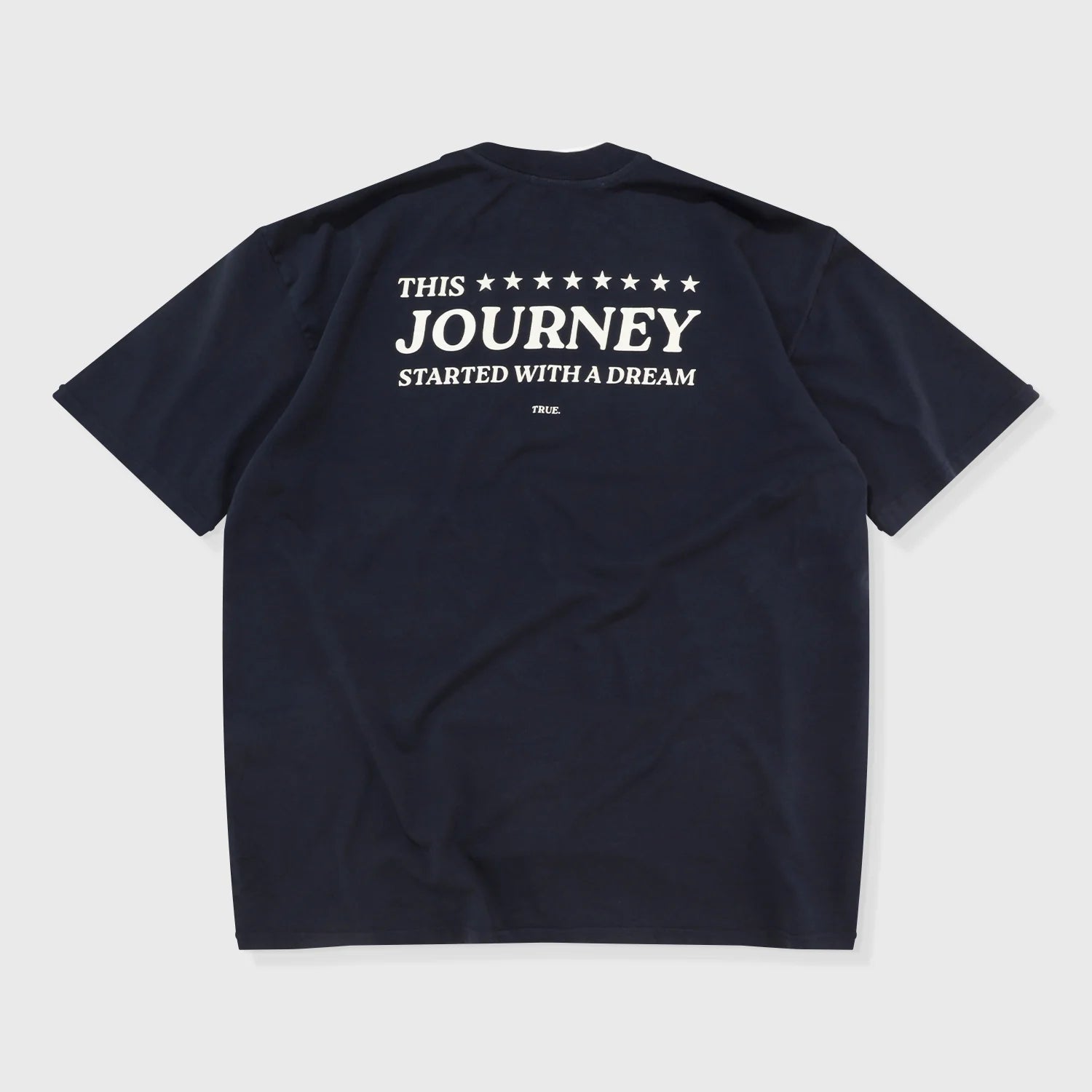 True The Journey Oversized T-Shirt - Dark Blue