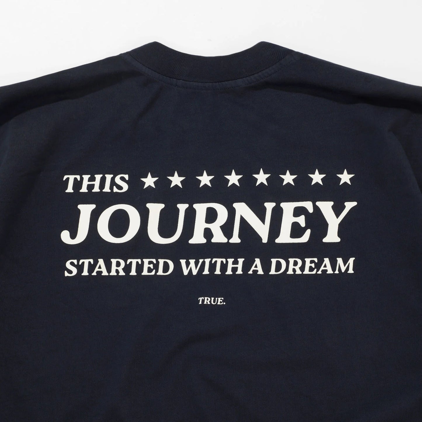 True The Journey Oversized T-Shirt - Dark Blue