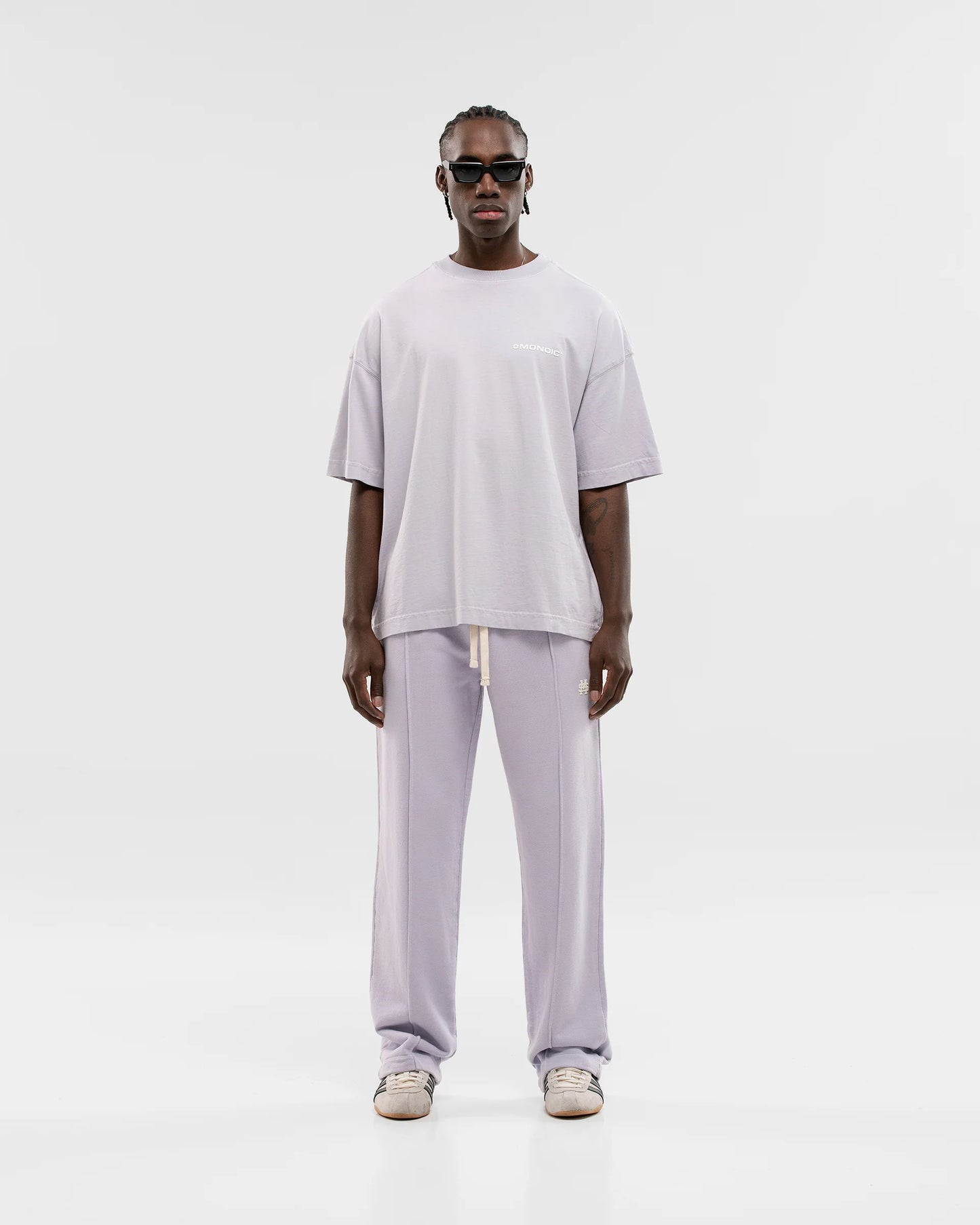 Monoic Camiseta Boxy Fit Básica V2 - Lila