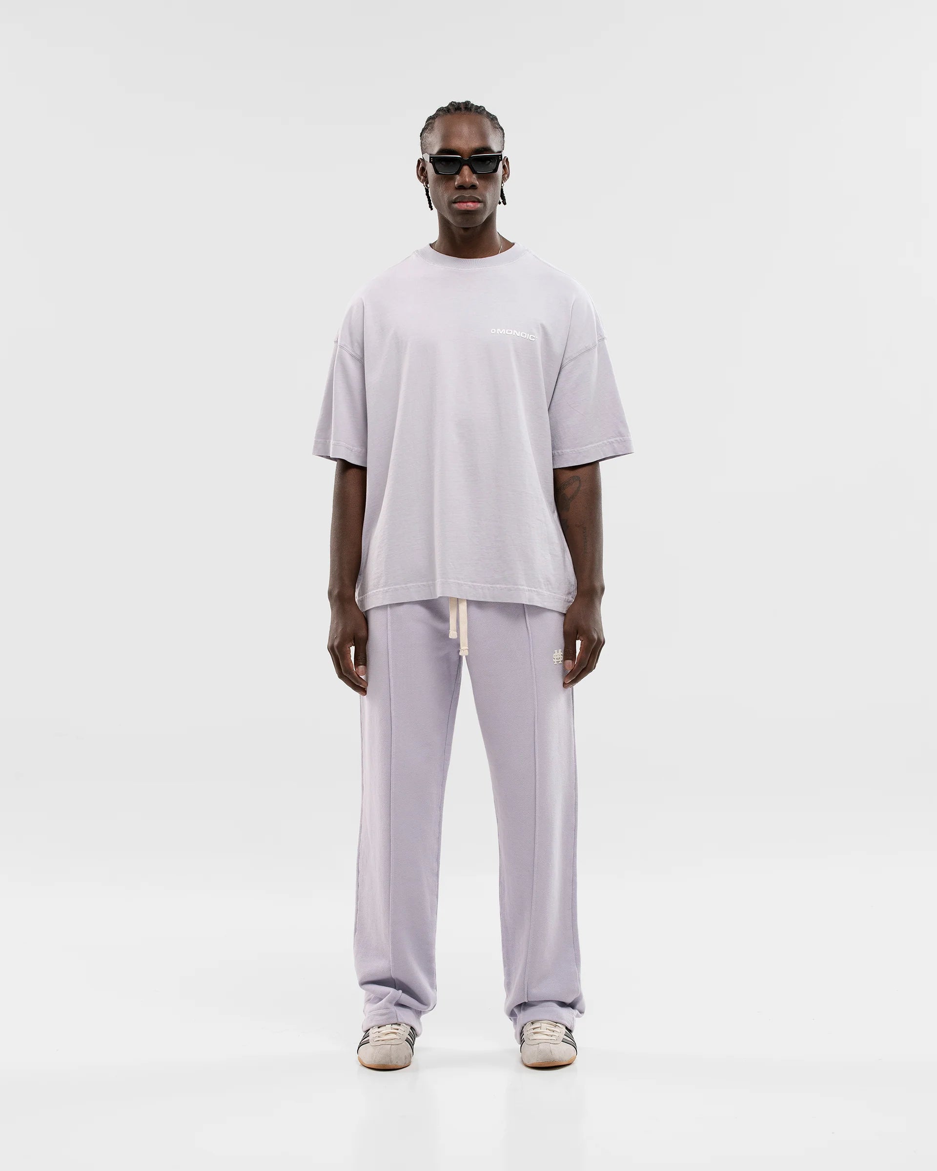 Monoic Camiseta Boxy Fit Básica V2 - Lila