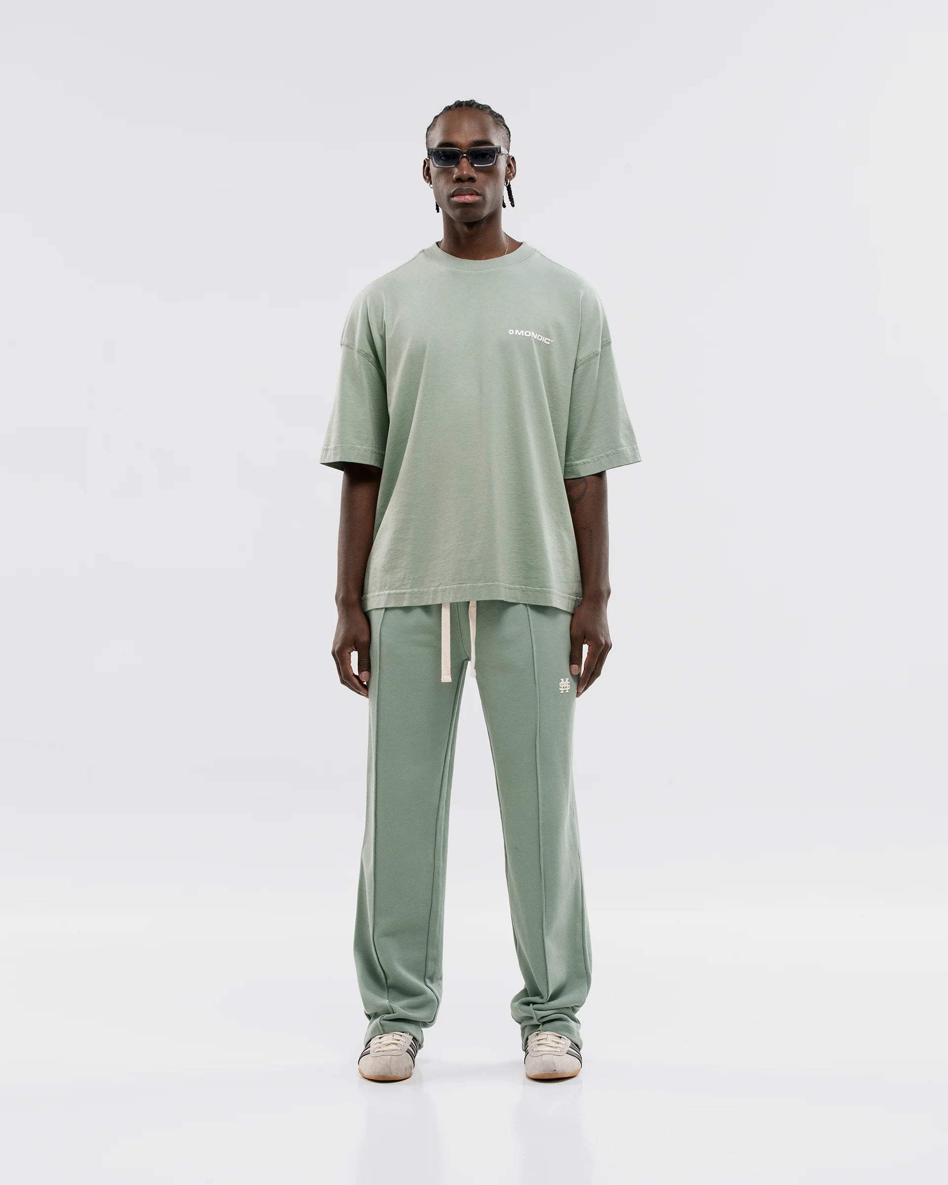 Monoic Camiseta Boxy Fit Básica V2 - Verde Menta