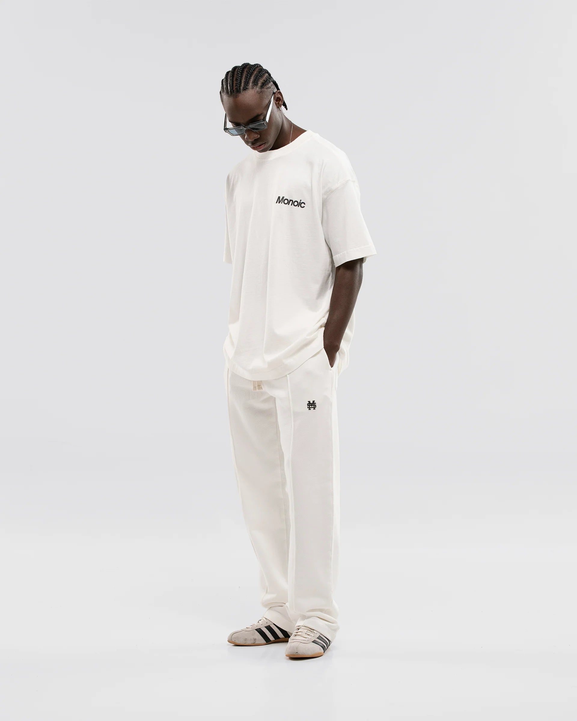 Monoic Camiseta Logo Oversized V2 - Off White