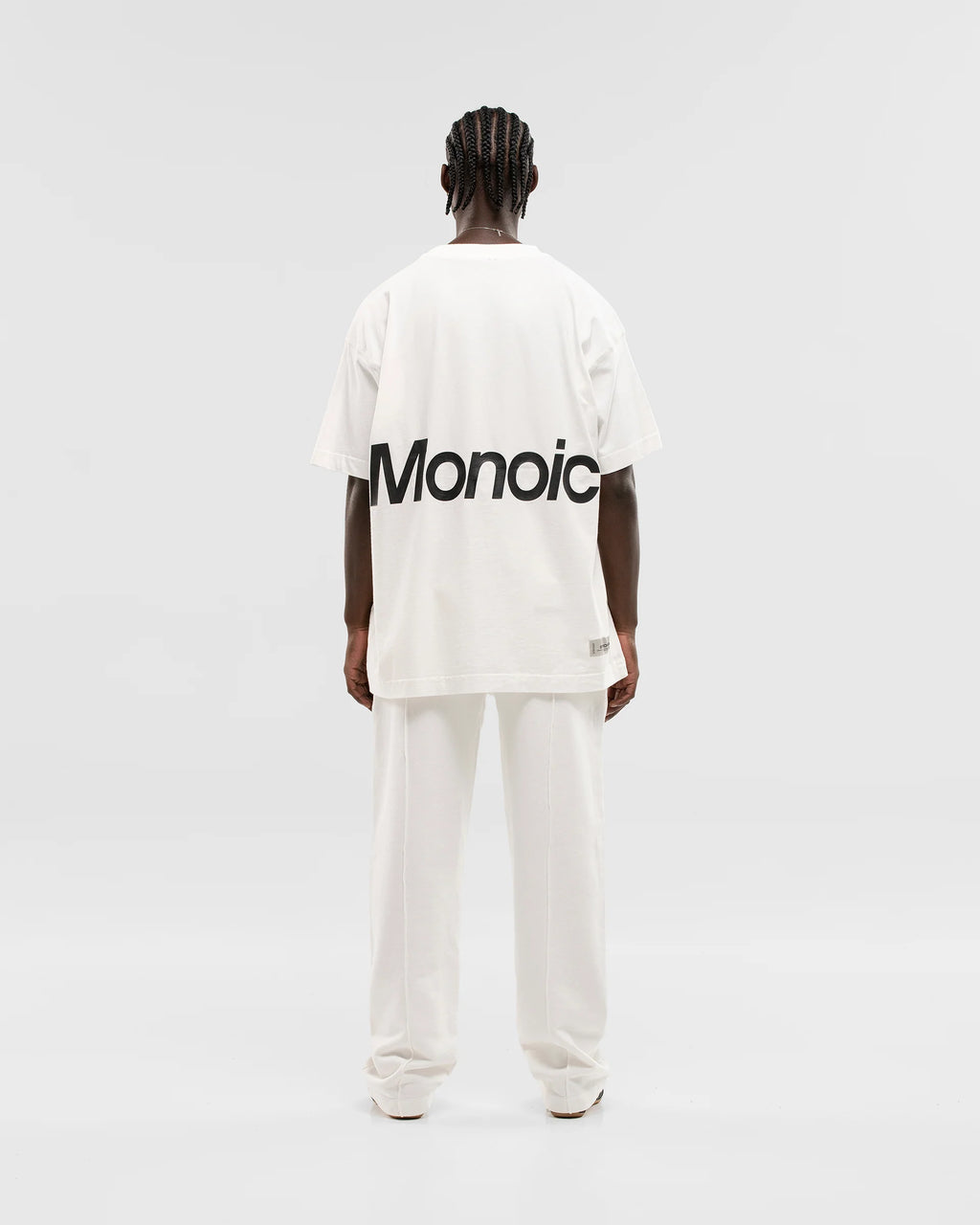 Monoic Camiseta Logo Oversized V2 - Off White