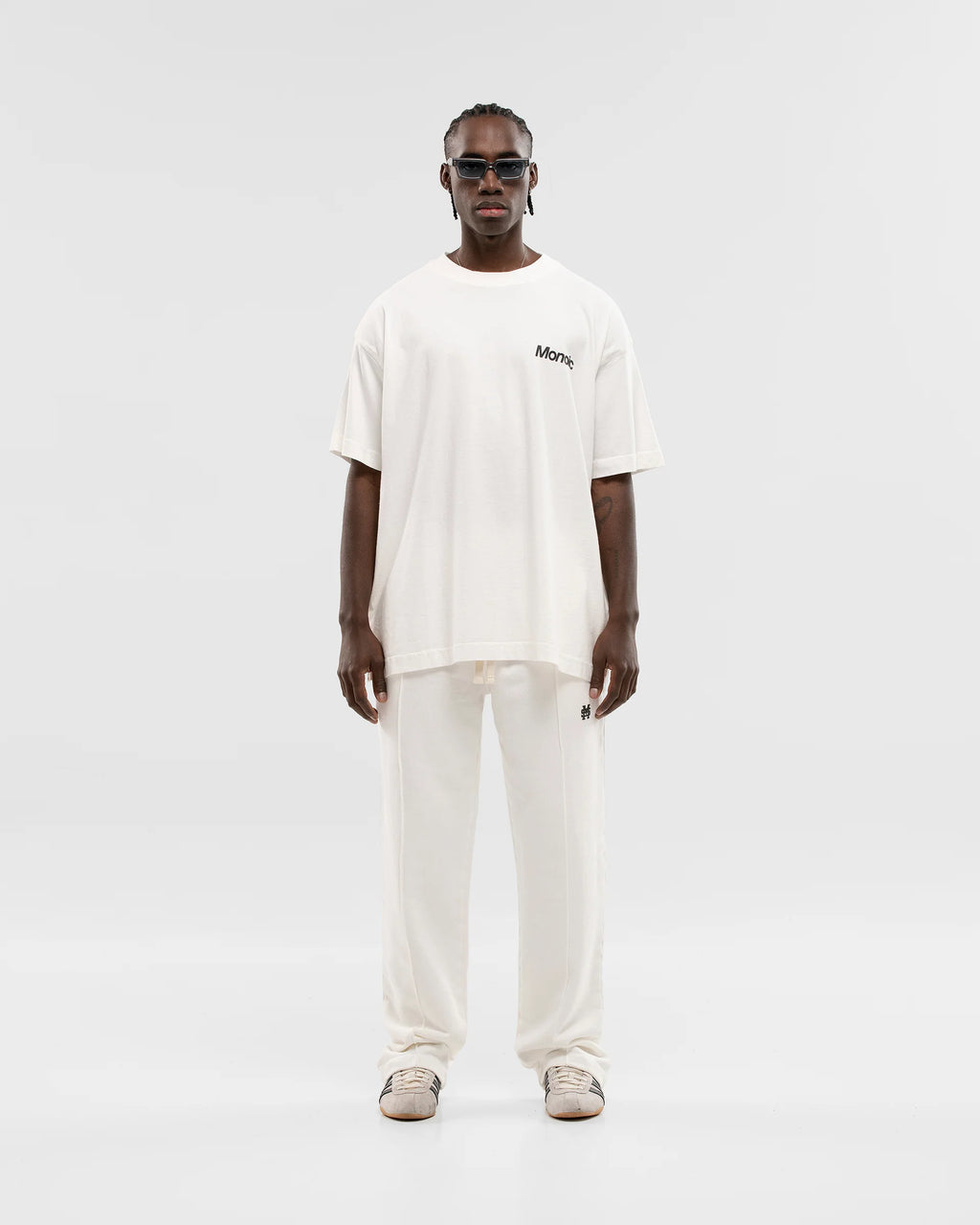 Monoic Camiseta Logo Oversized V2 - Off White