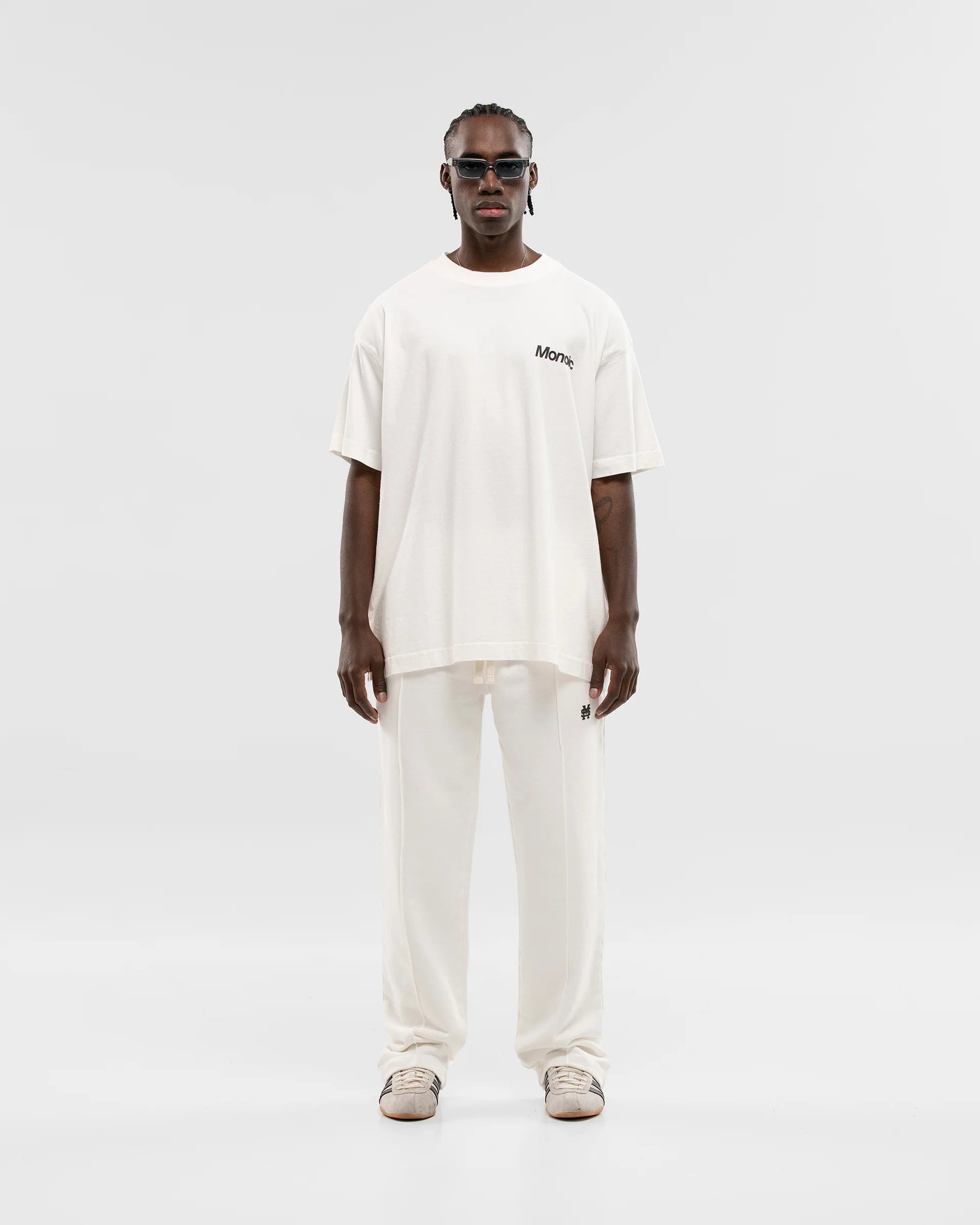 Monoic Camiseta Logo Oversized V2 - Off White