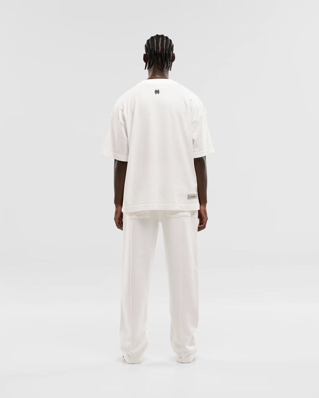 Monoic Camiseta Boxy Fit Básica V2 - Off White