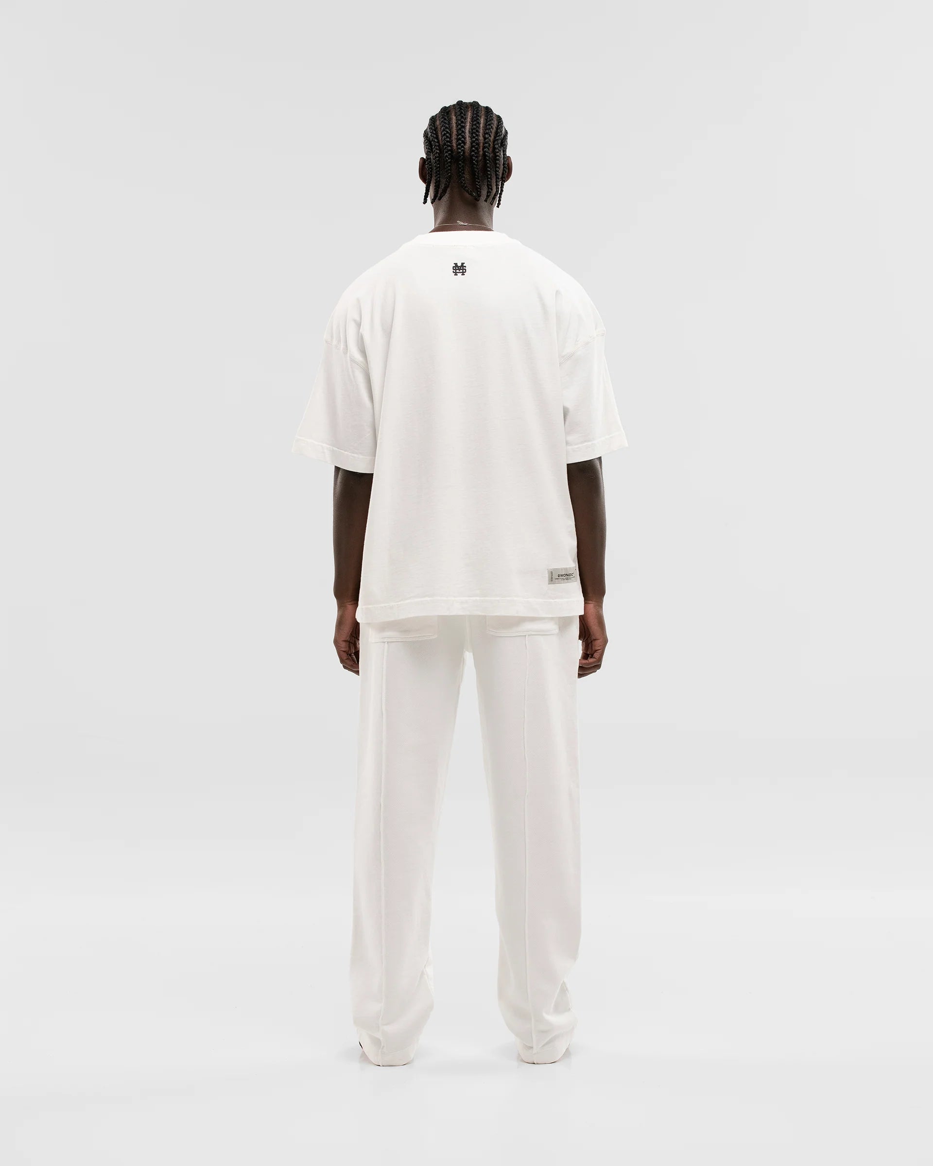 Monoic Camiseta Boxy Fit Básica V2 - Off White